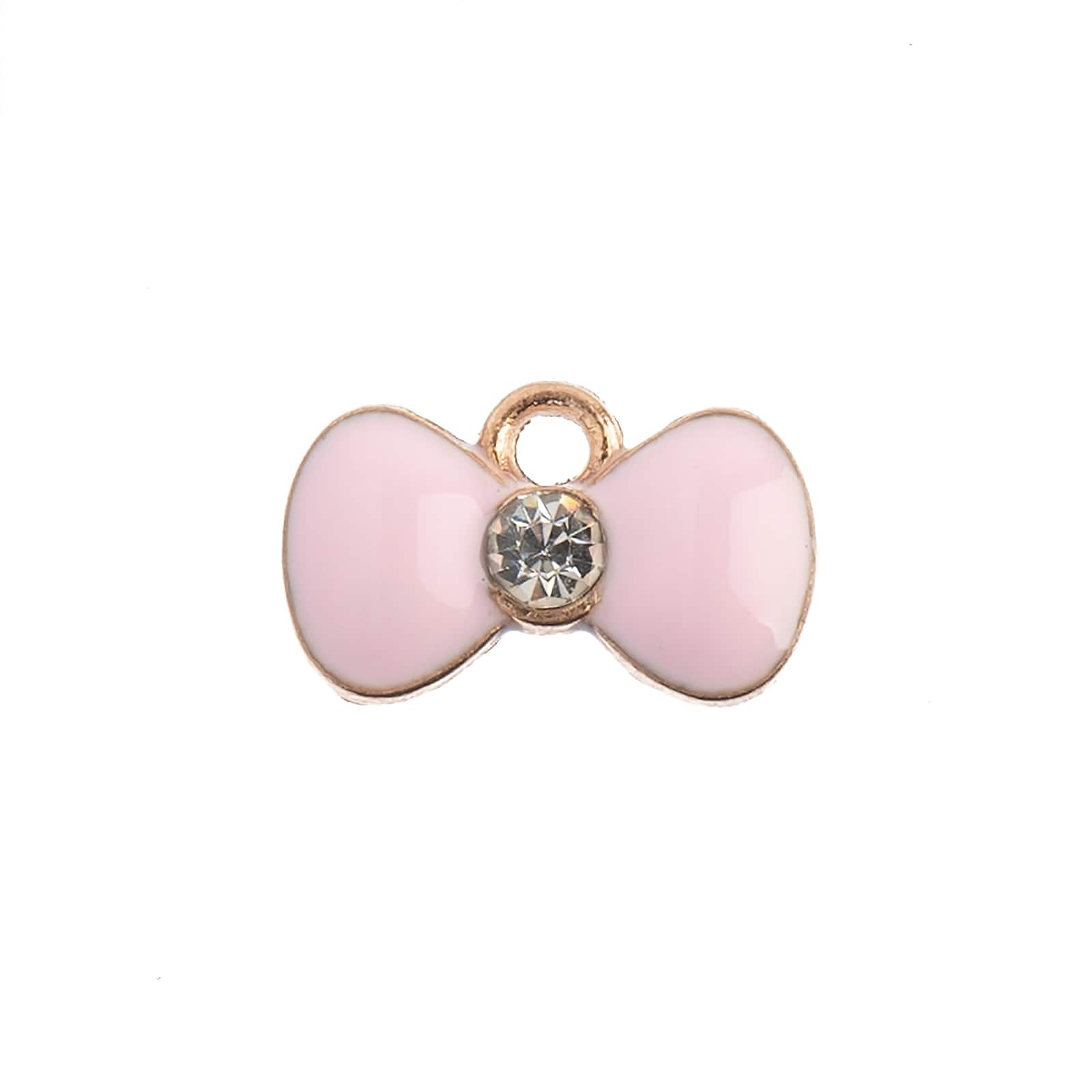 John Bead Sweet & Petite Bow Charms, 10ct.