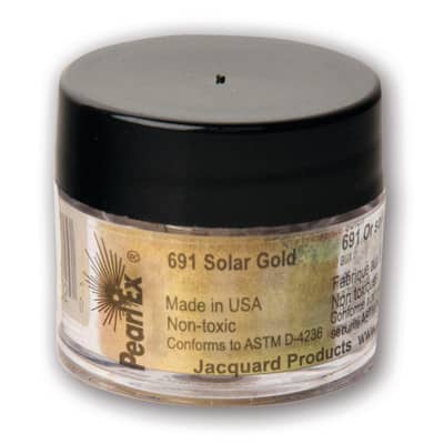 Jacquard Pearl Ex Pigment, 3g, Solar Gold