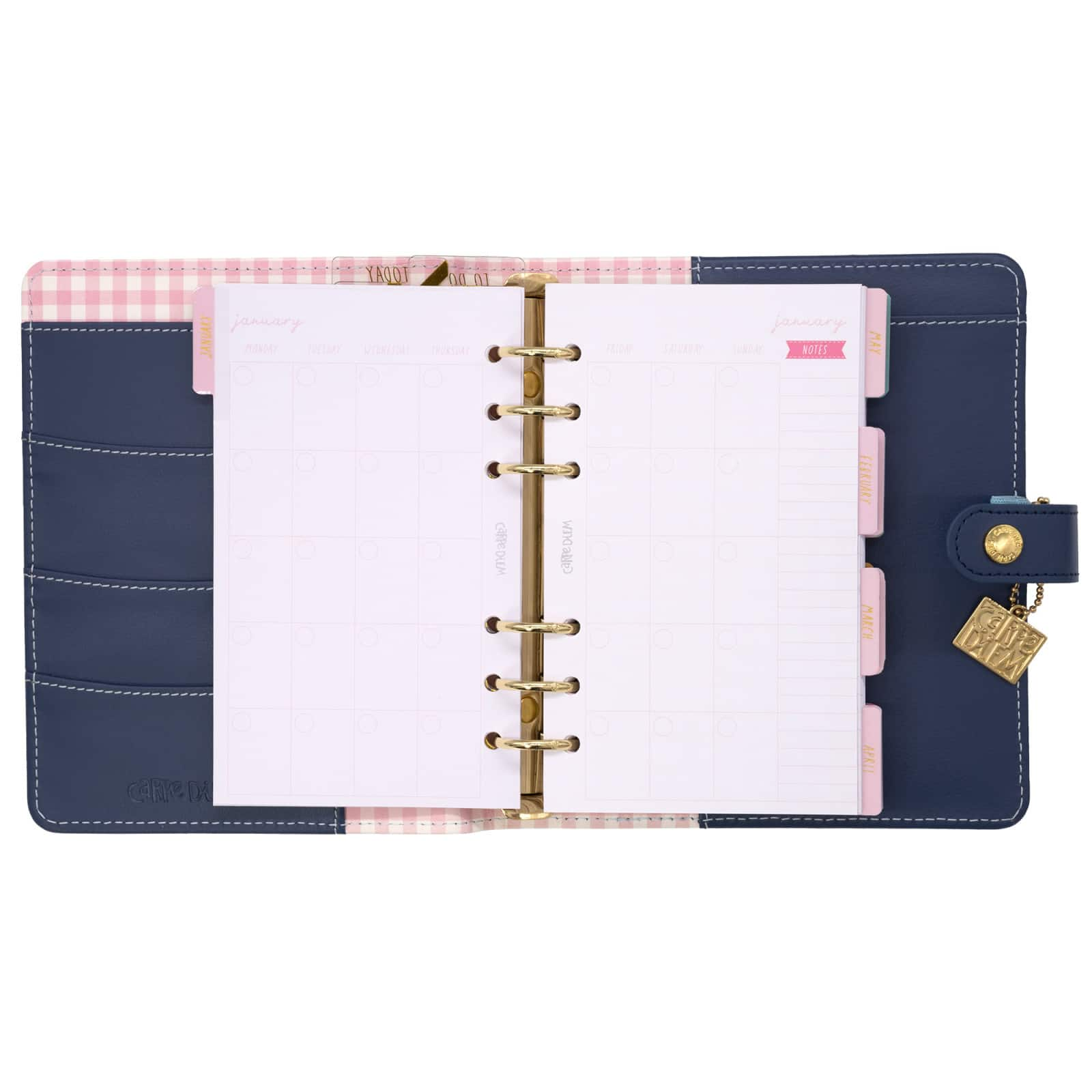 Carpe Diem Ditzy Floral Personal Planner