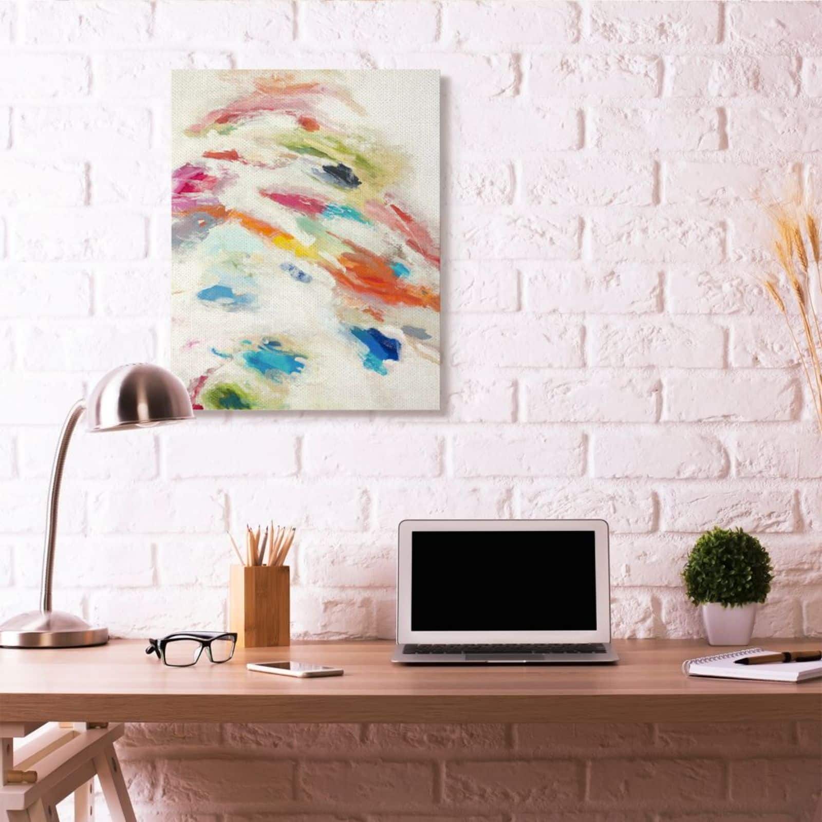 Stupell Industries Abstract Color Movement Canvas Wall Art