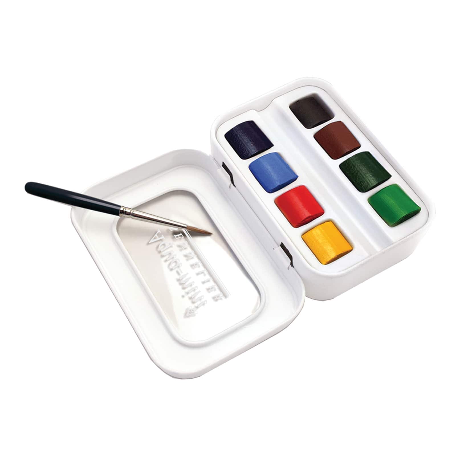 6 Pack: Sennelier Aqua-Mini French 8 Color Watercolor Set