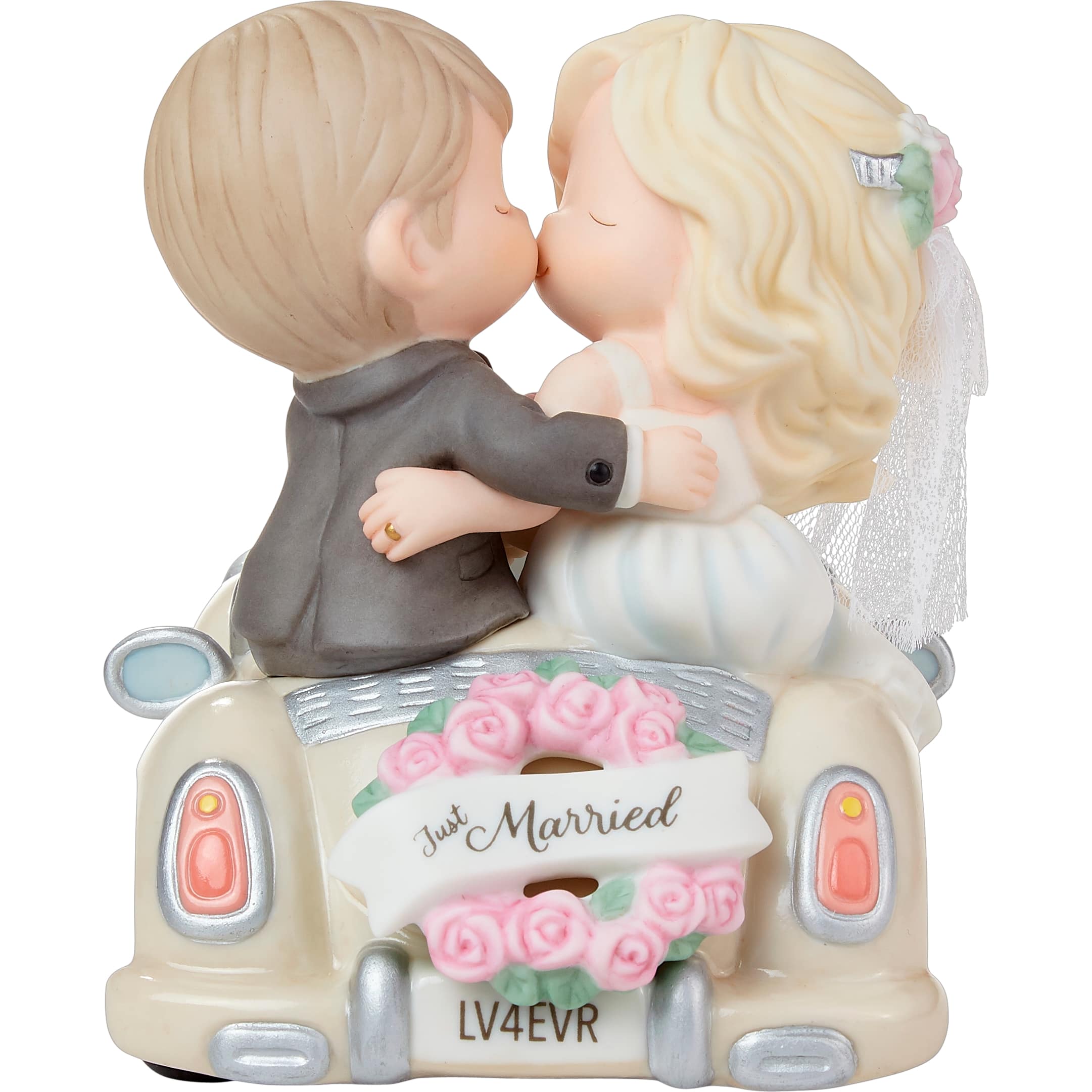 Precious Moments On The Road To Forever Bisque Porcelain &#x26; Fabric Figurine