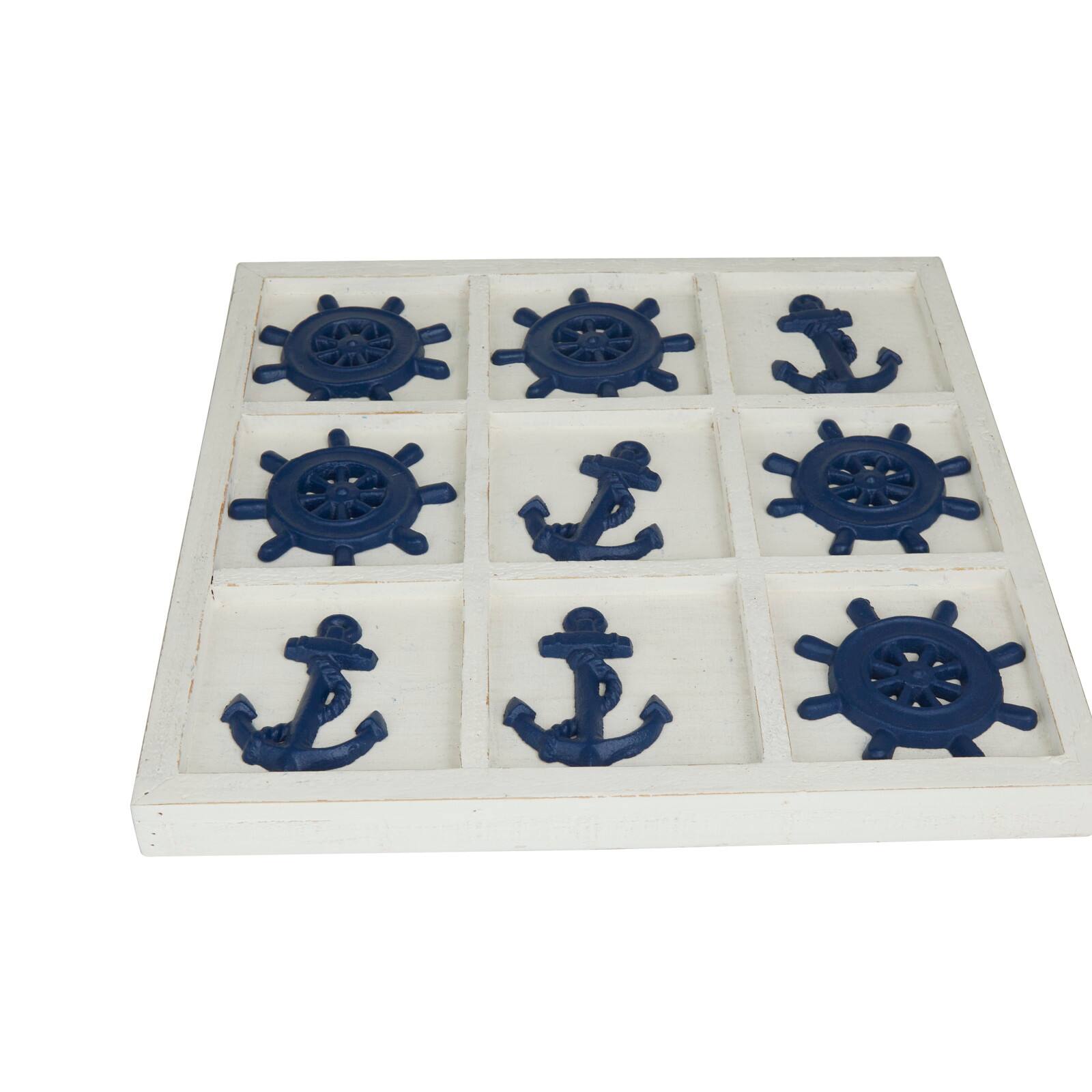 Blue Iron Nautical Game Set 1&#x22; x 14&#x22; x 14&#x22;