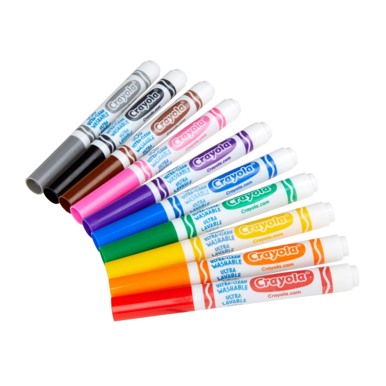 Buy in Bulk 12 Packs: 10ct (120 total) Crayola® Ultra Clean Broad Buy in Bulk 12 Packs: 10ct (120 total) Crayola® Ultra Clean Broad