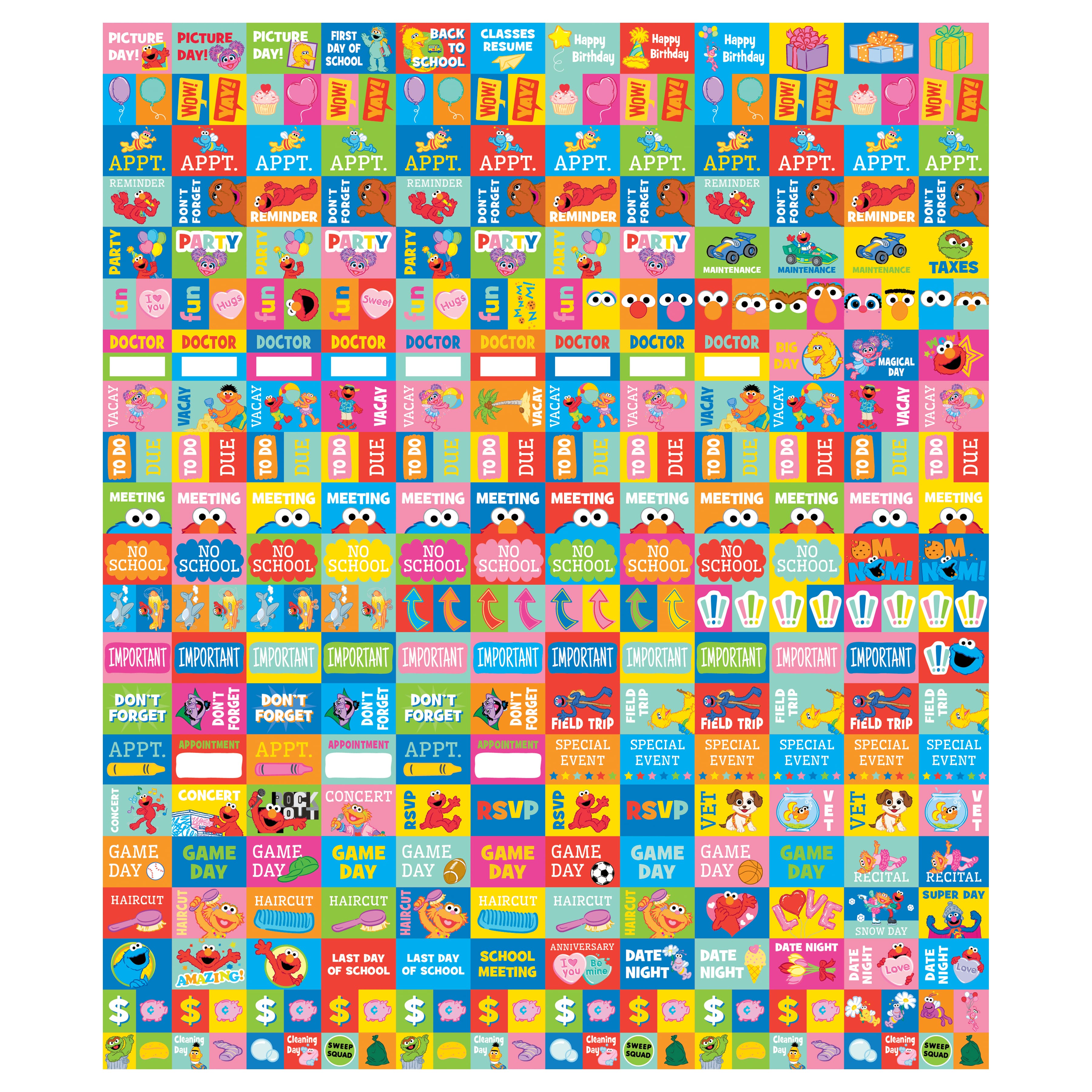 2026 Sesame Street Wall Calendar