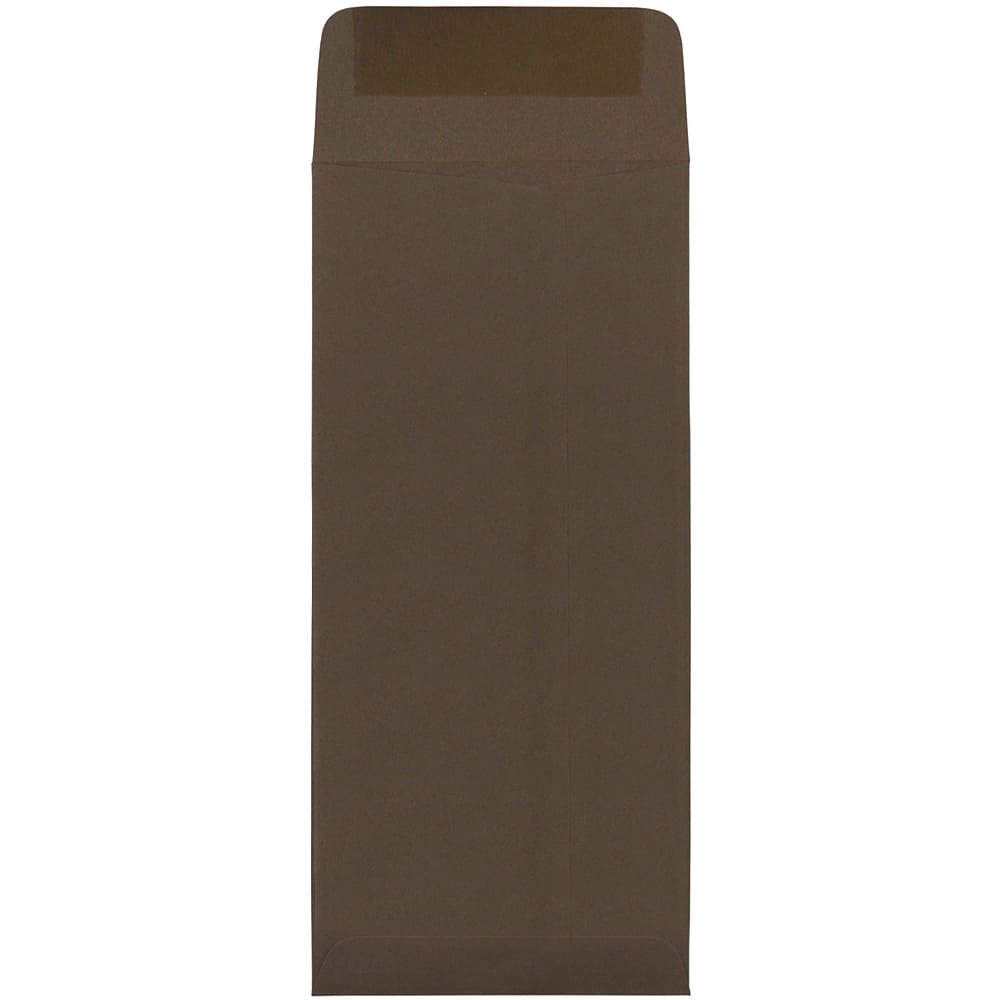 JAM Paper #10 Chocolate Brown Policy Business Premium Envelopes