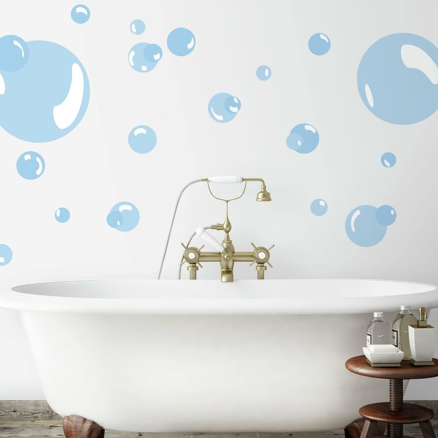 RoomMates Bubbles Peel & Stick Wall Decals