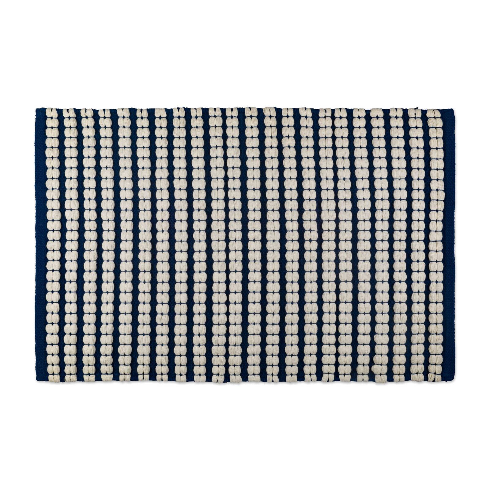 DII&#xAE; Navy Braided Stripe Rug, 2ft. x 3ft.
