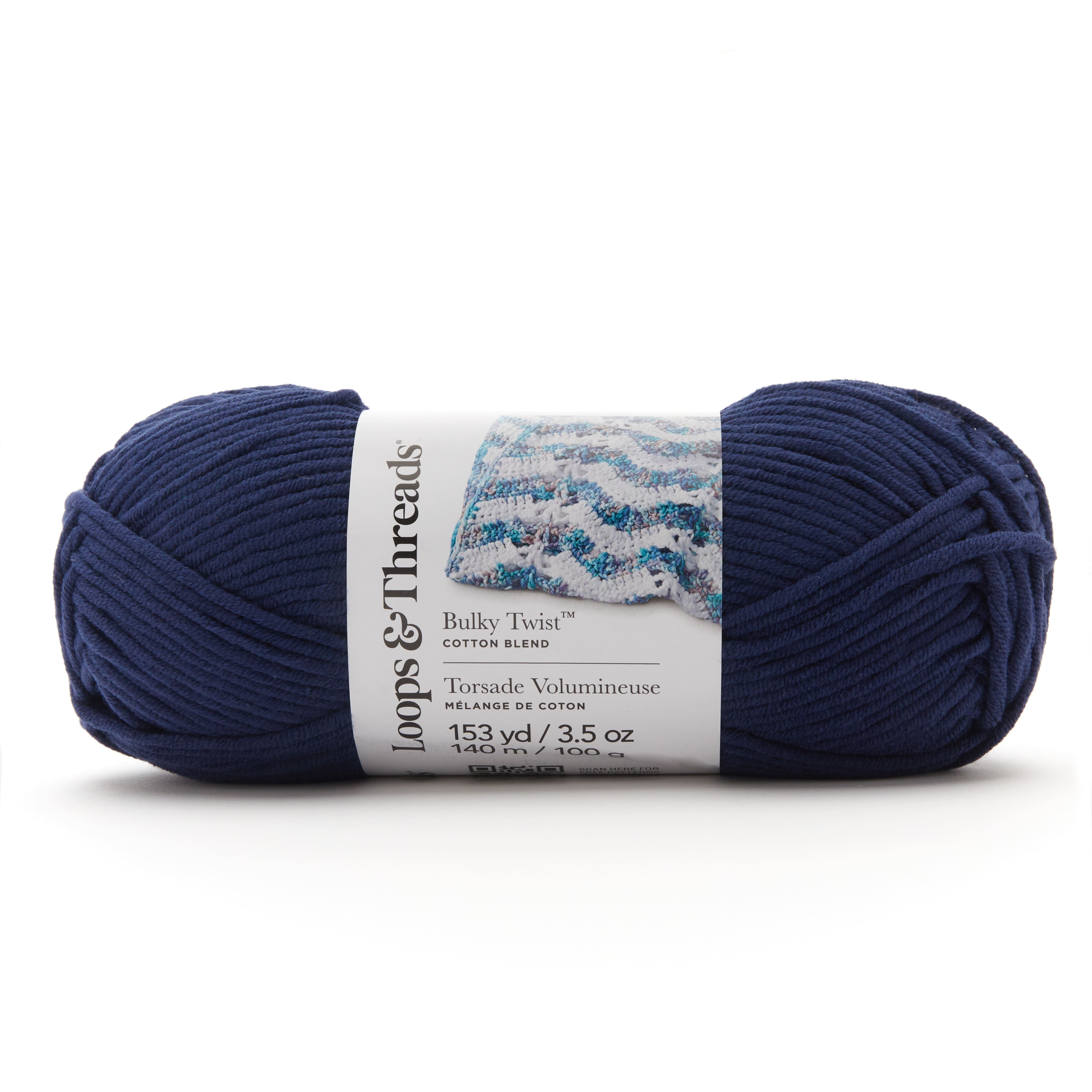 12 Pack: Bulky Twist™ Solid Yarn by Loops & Threads®