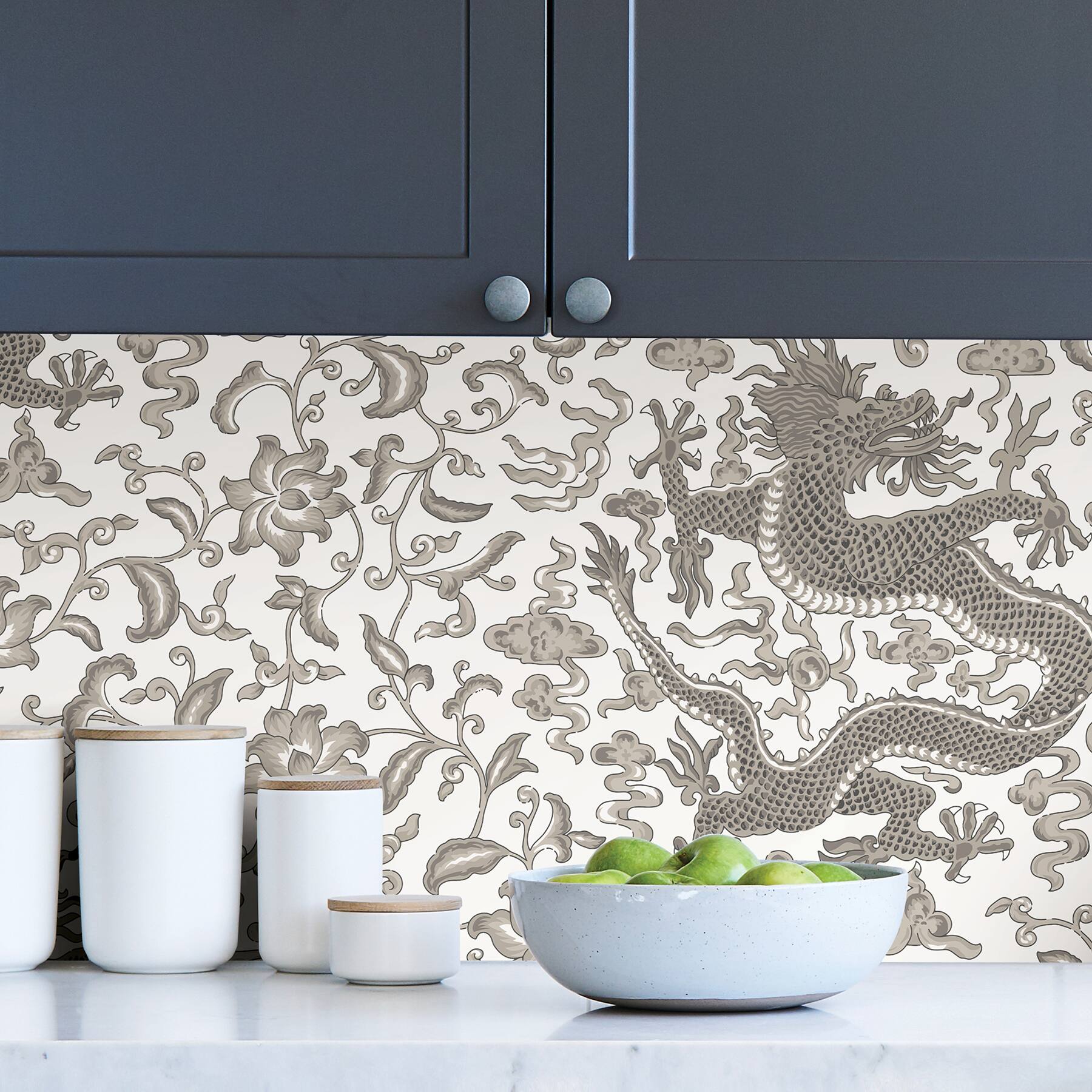 Scalamandre Gray Chien Dragon Peel & Stick Wallpaper Michaels