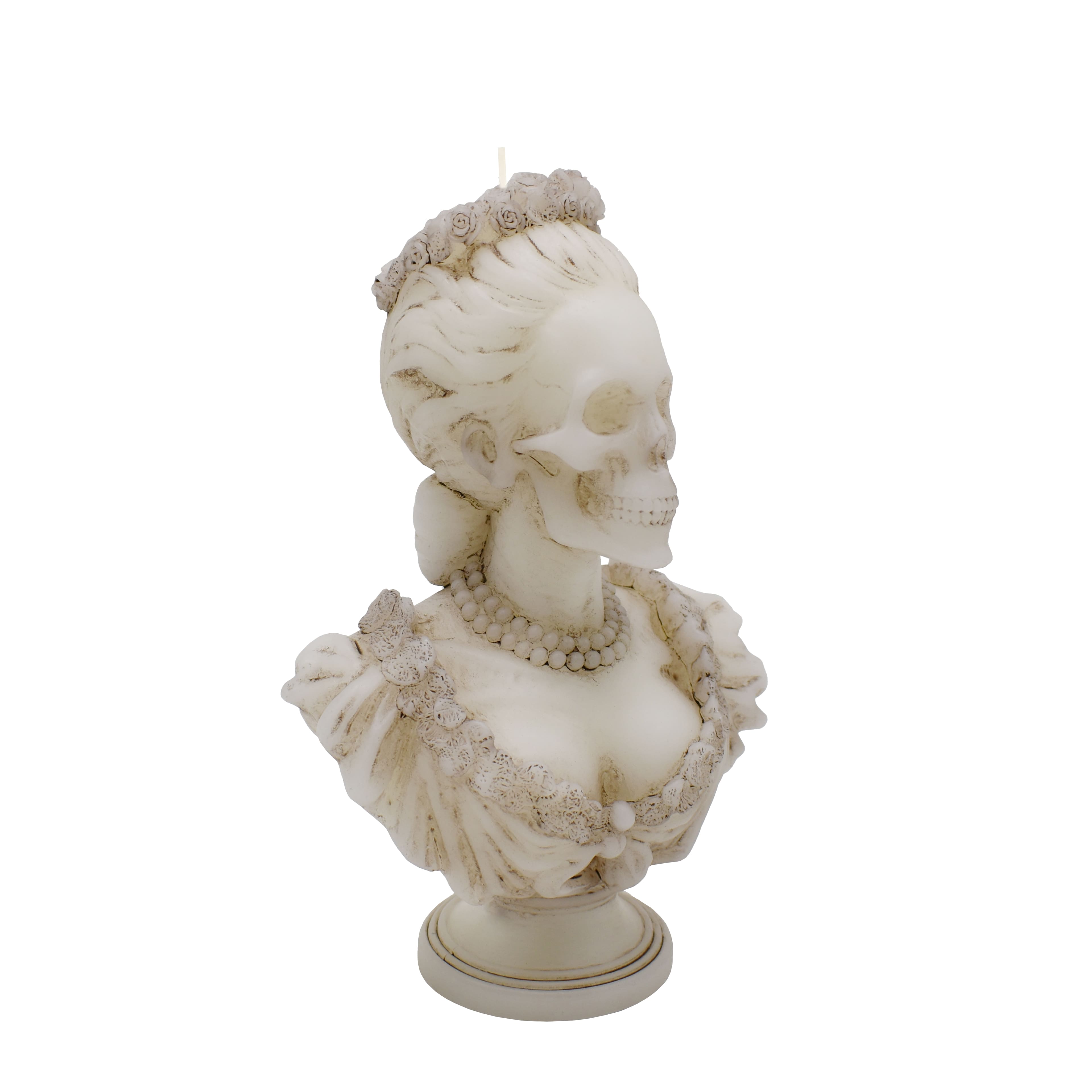 8&#x22; Woman Skeleton Unscented Candle by Ashland&#xAE;