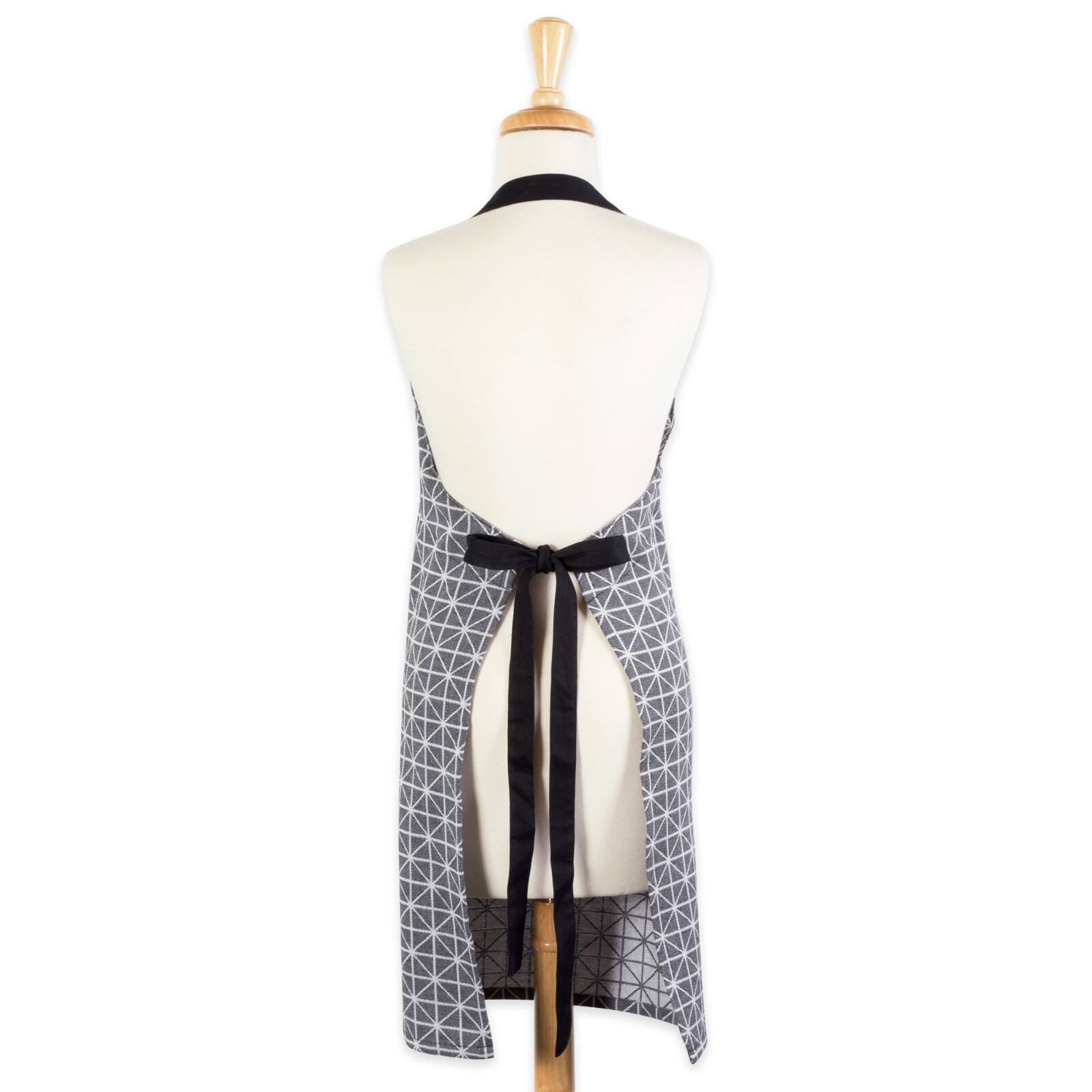 Black &#x26; White Triangle Chef Apron
