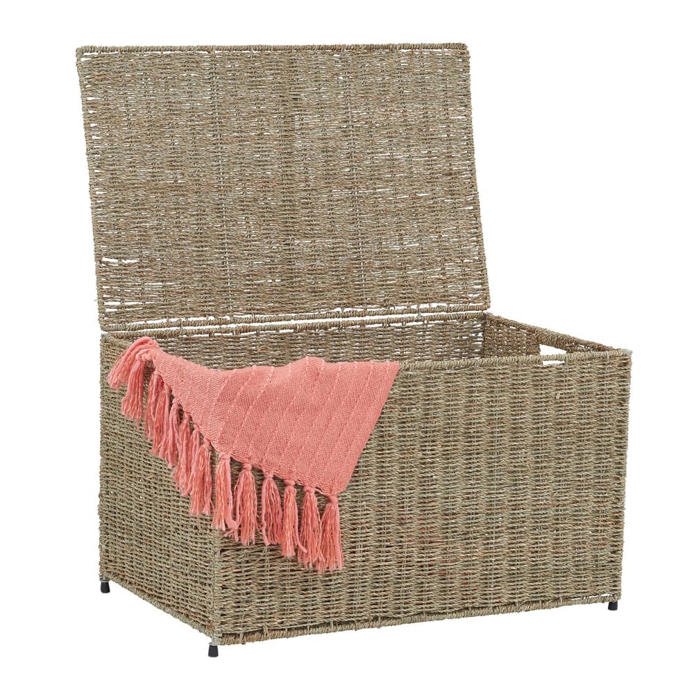 Household Essentials Large Woven Chest