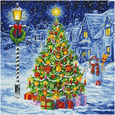油彩画　Xmas tree Acrylic Painting Christmas Tree | Time-lapse - YouTube
