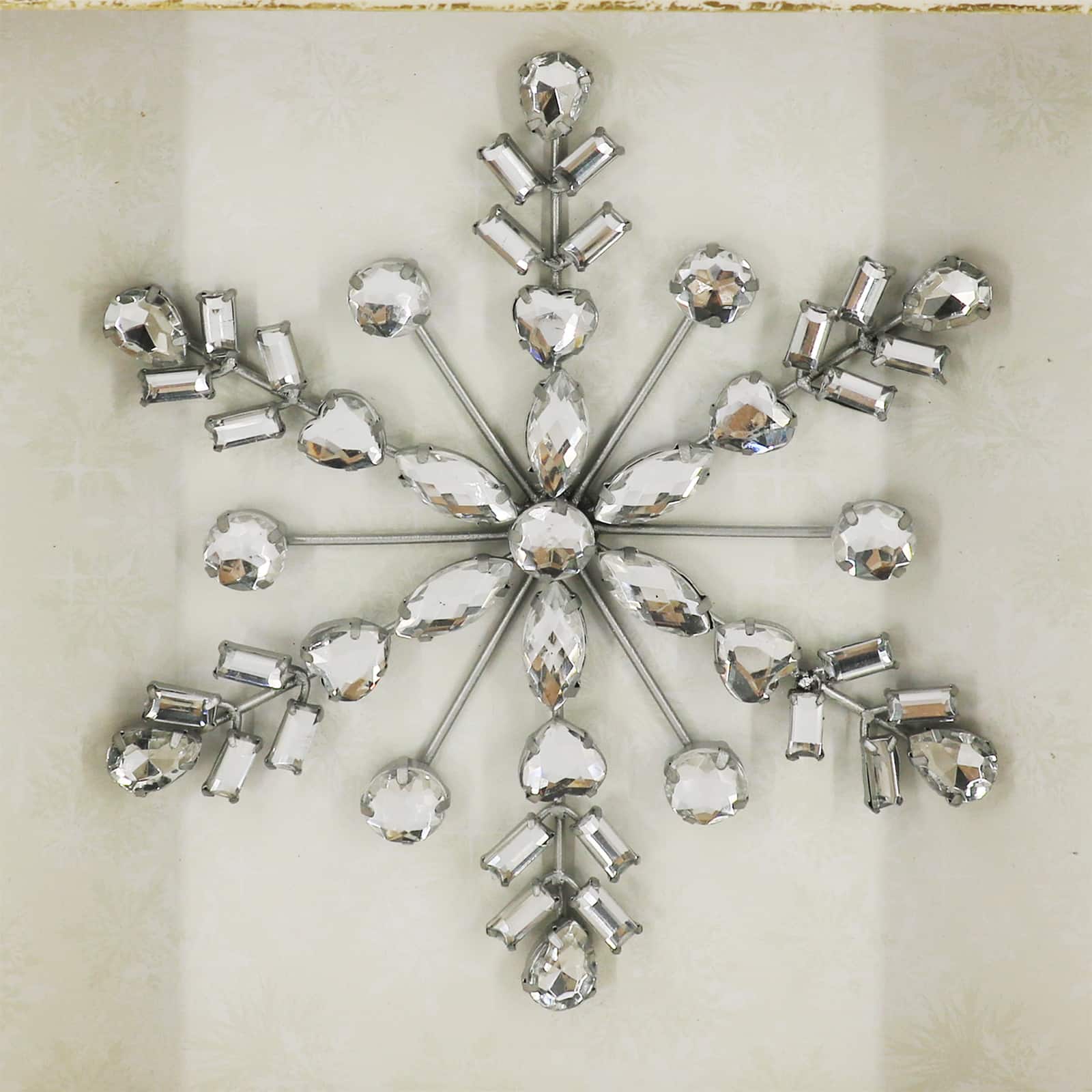 7&#x22; x 8&#x22; Snowflake Block Tabletop D&#xE9;cor by Ashland&#xAE;