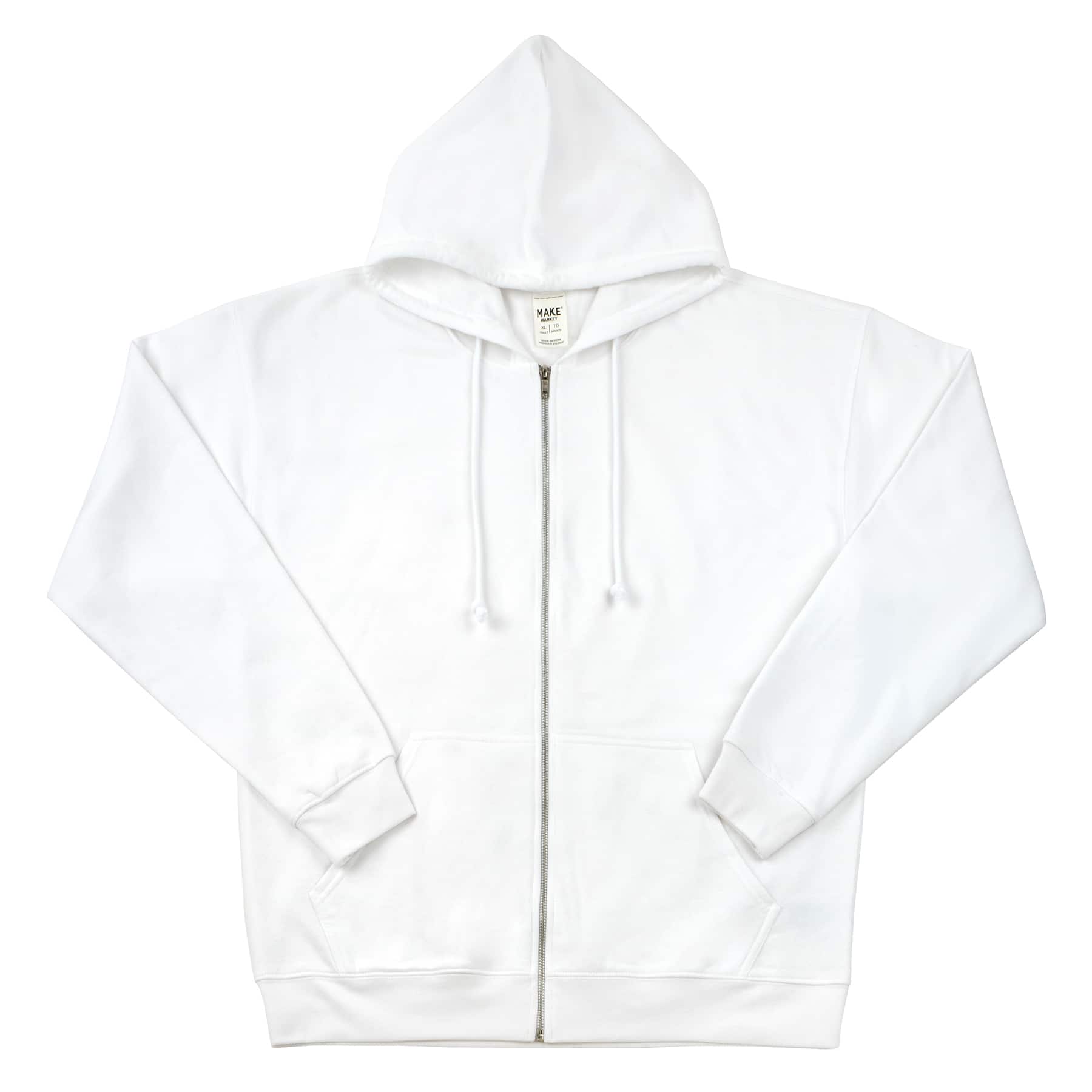 Unisex Adult Full Zip Hooded Sweatshirt by Make Market®