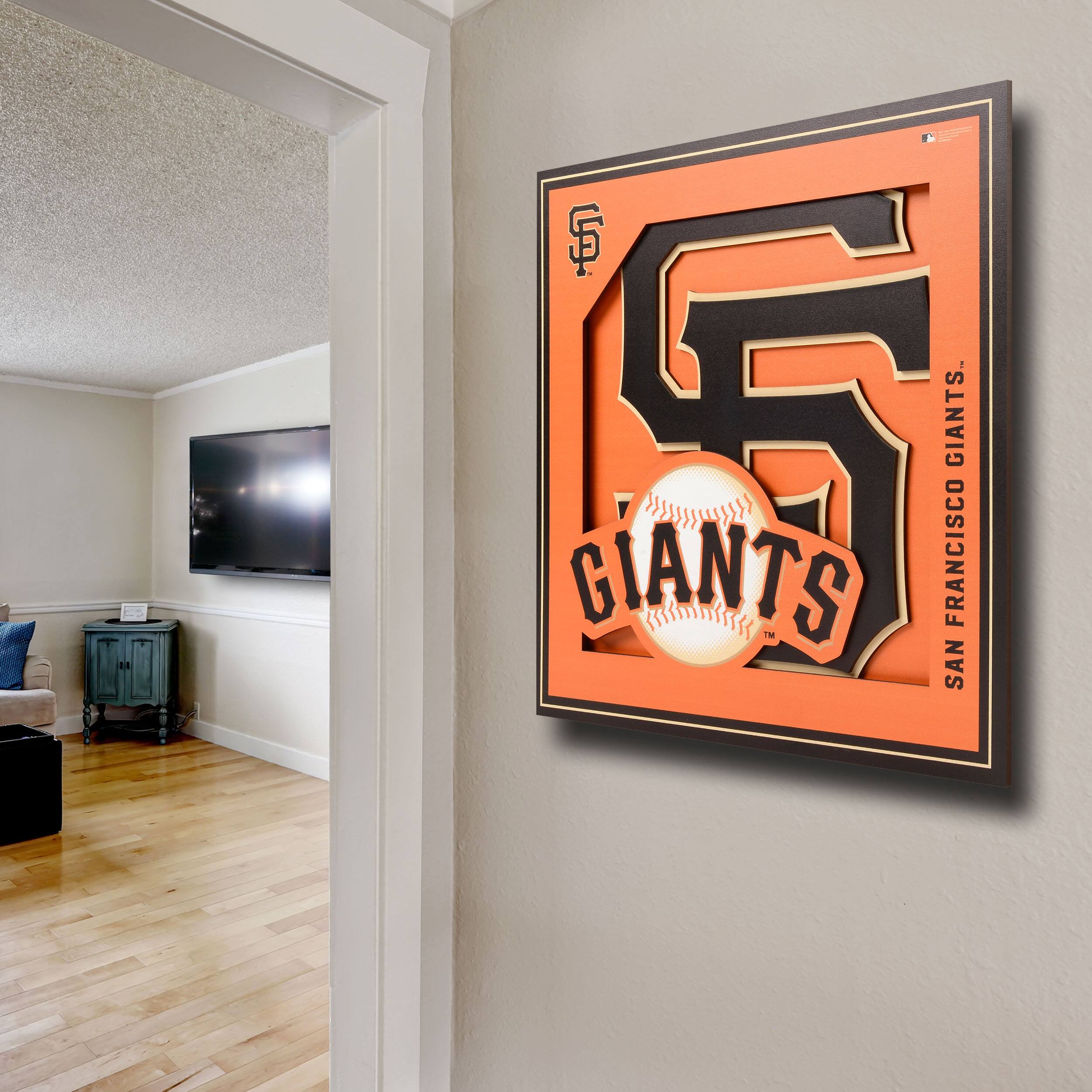 MLB 3D Logo Series Wall Art