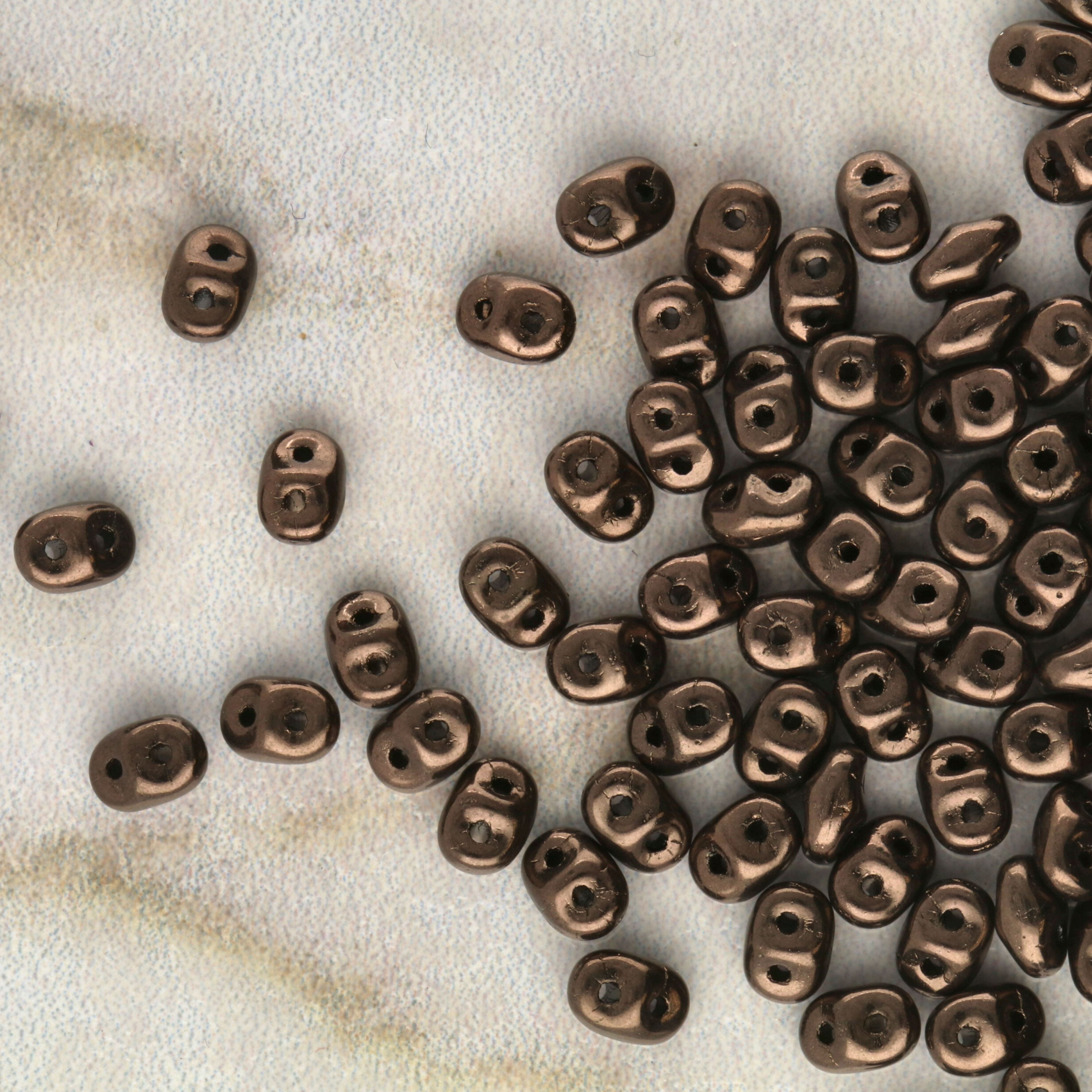 Superduo Two-Hole Czech Glass Beads