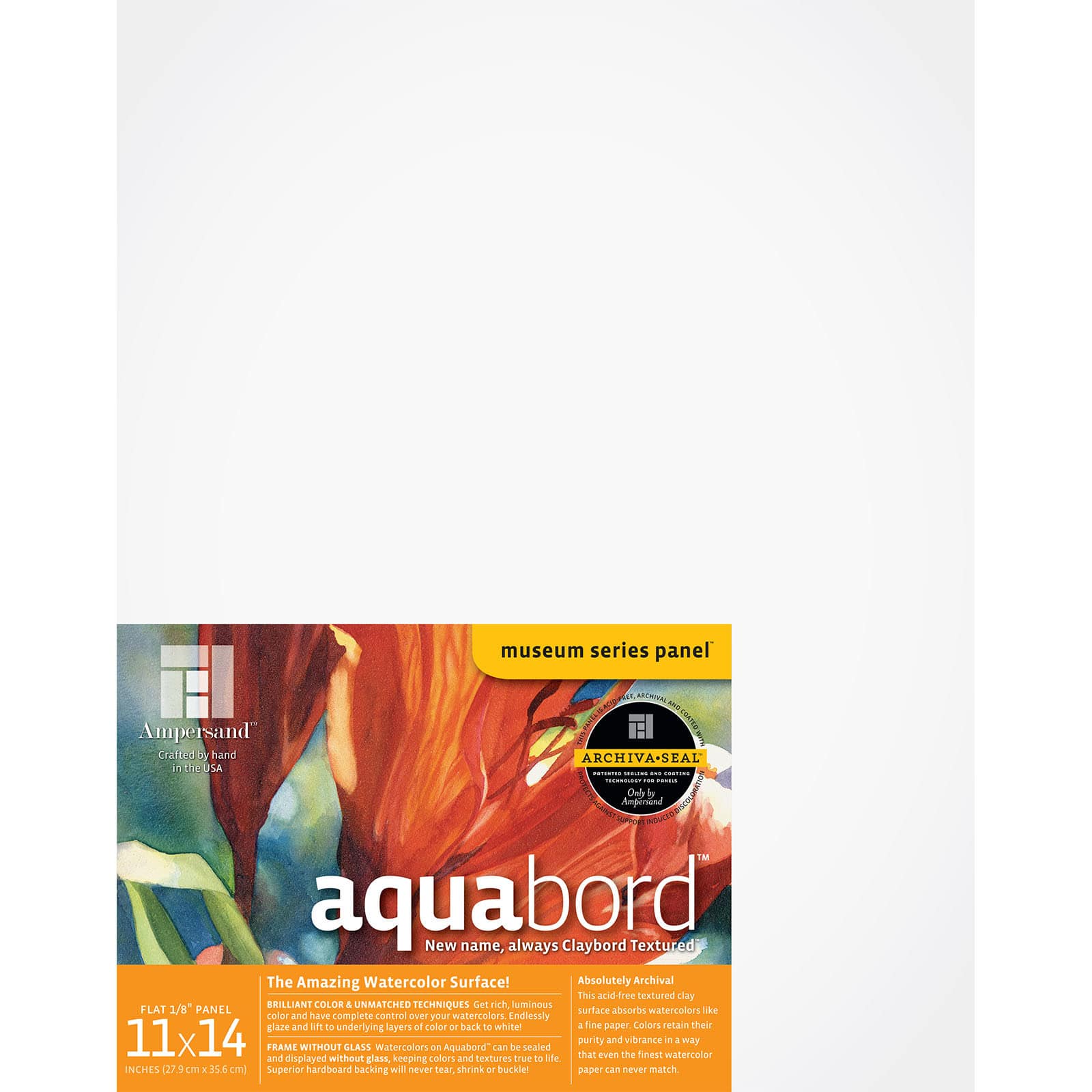 Ampersand&#x2122; Aquabord&#x2122; 1/8&#x22; Flat Panel