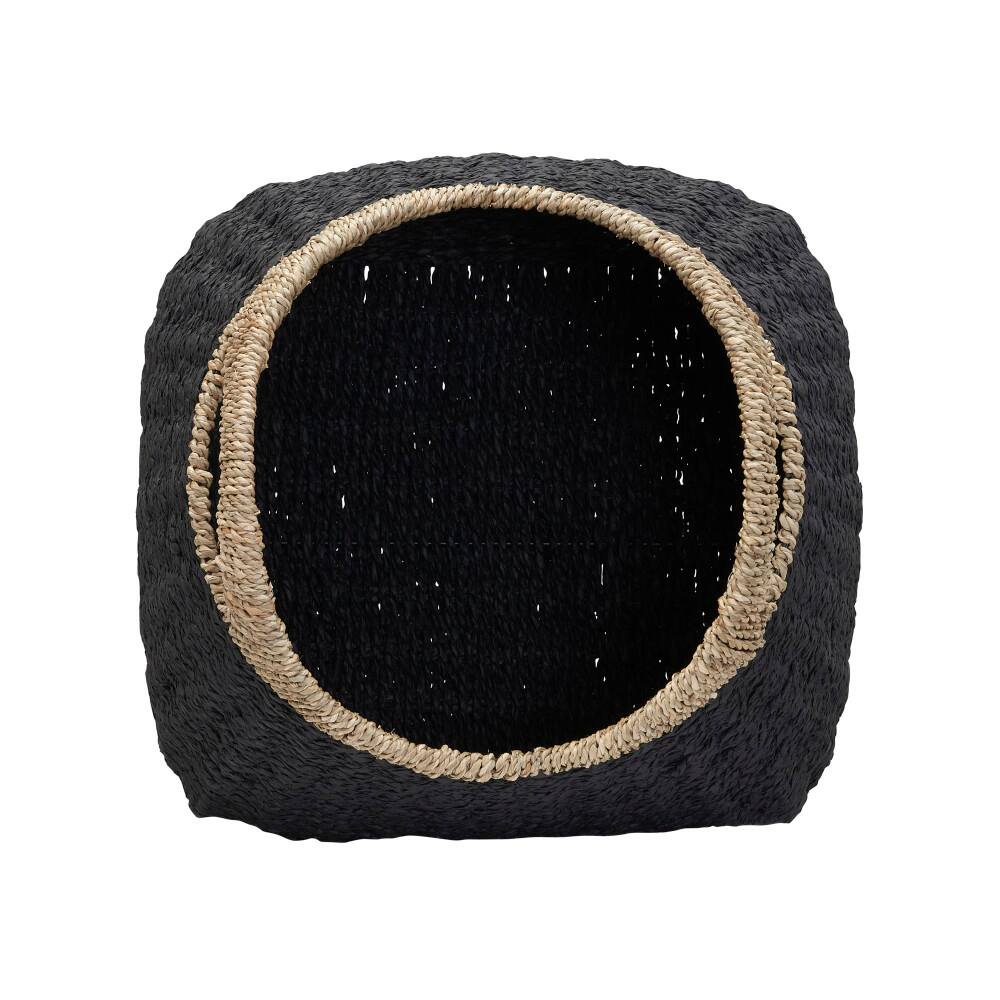 Household Essentials Black Basket with Handles