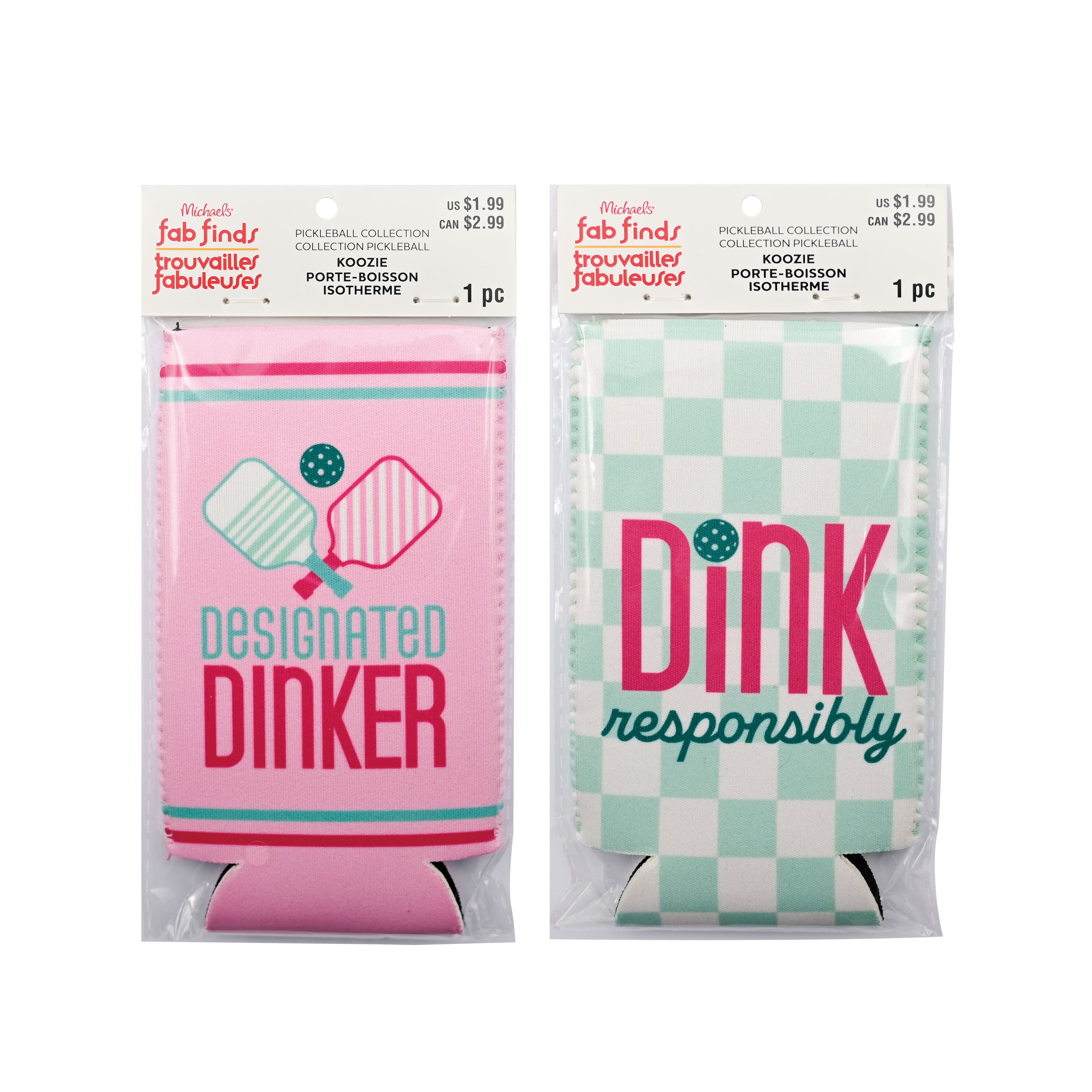 Assorted Pickleball Koozie, 1pc. by Fab Finds