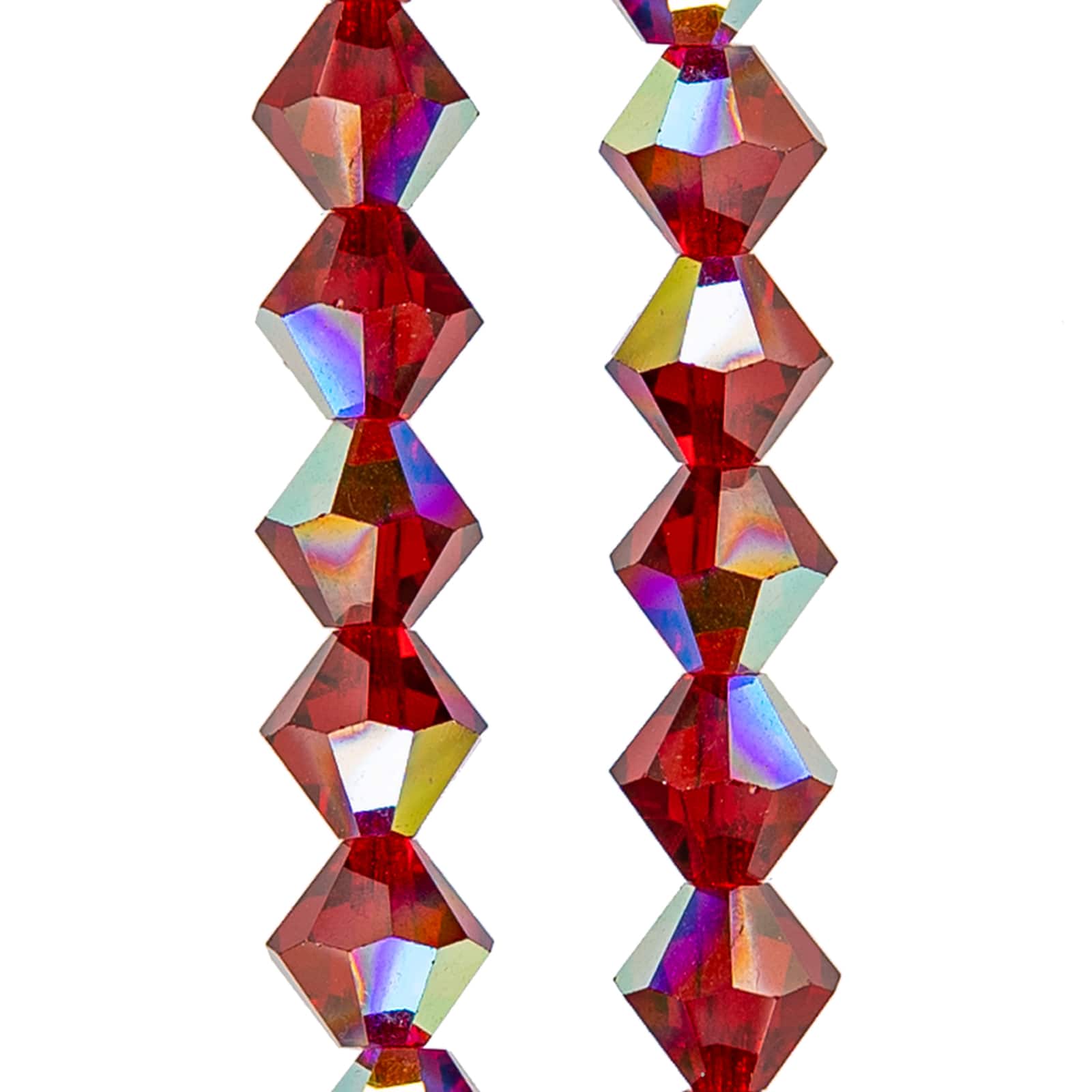 12 Pack: Preciosa Glass Crystal Bicone Beads, 6mm by Bead Landing™