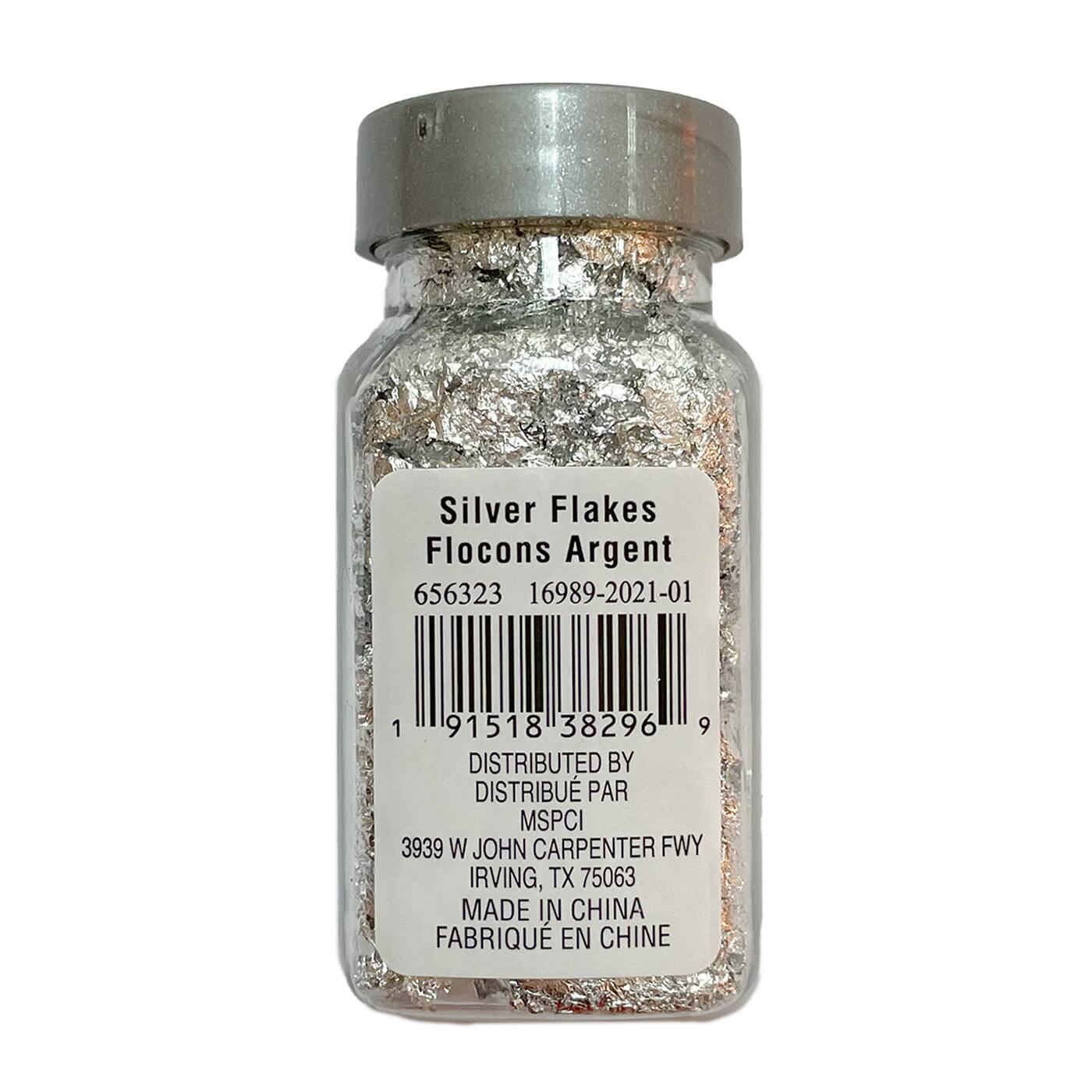 12 Pack: Silver Foil Specialty Glitter Flakes by Recollections™