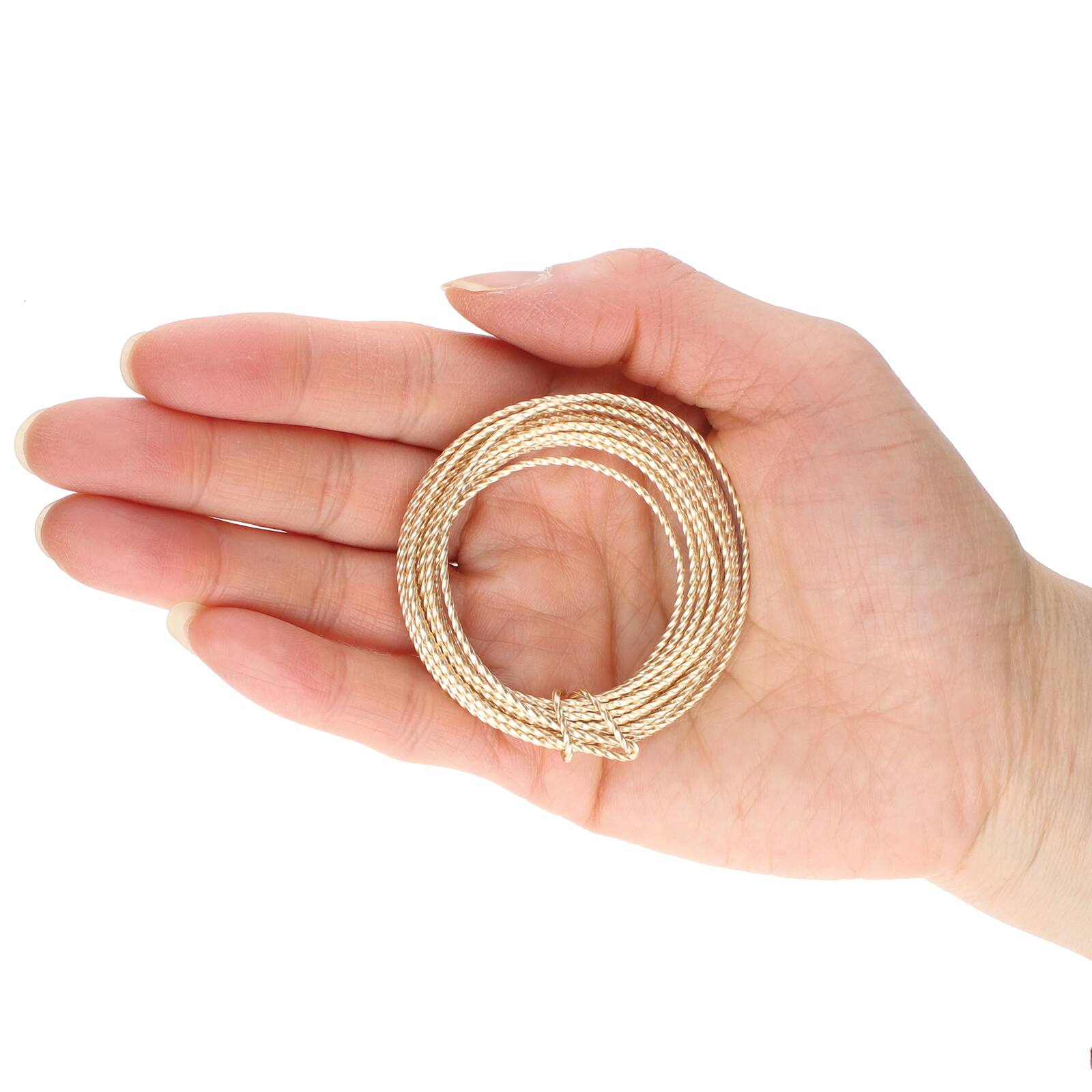 The Beadsmith® Wire Elements™ 18 Gauge Gold Tarnish Resistant Soft Temper Wire, 8ft.