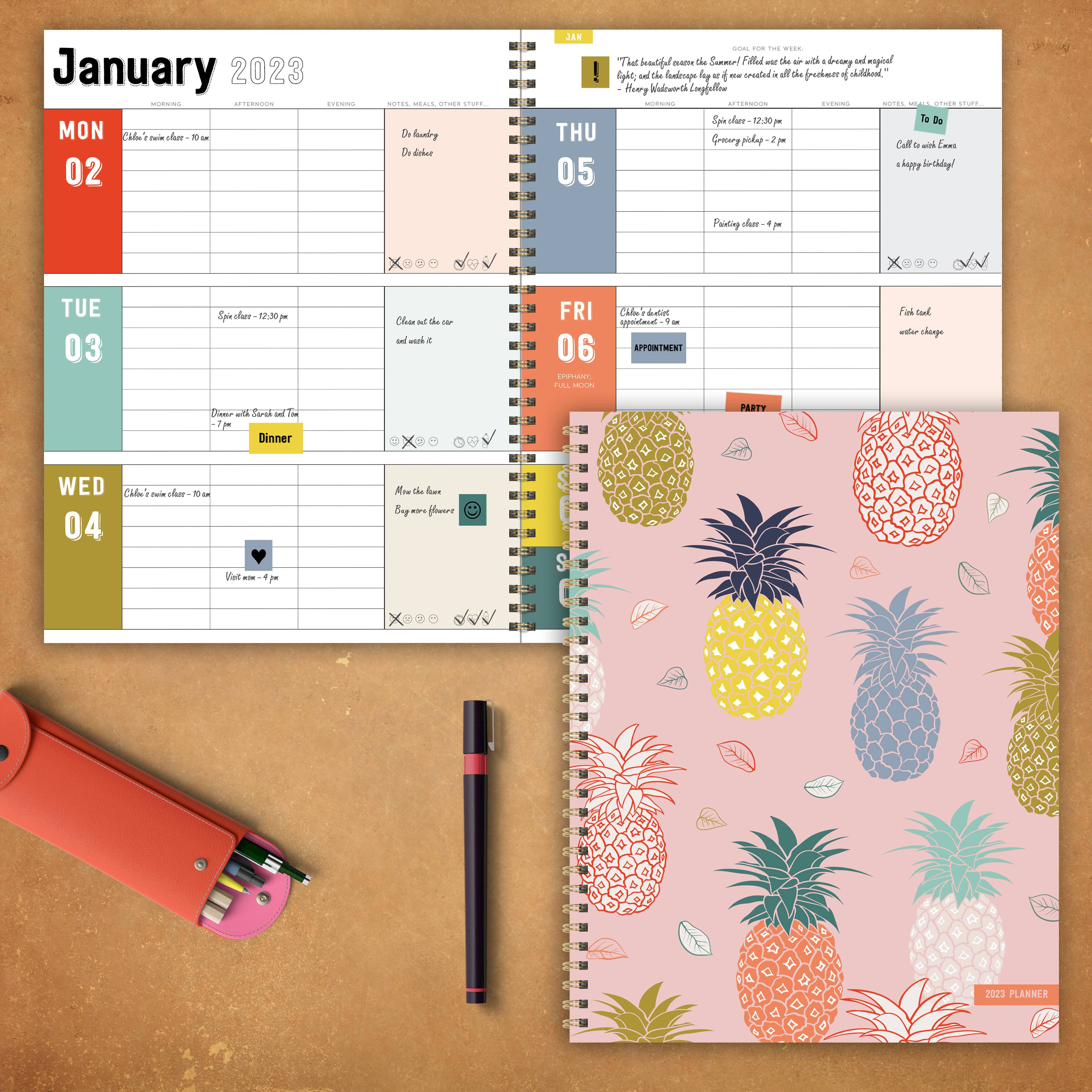 TF Publishing Large 2023 Pineapples Planner Michaels