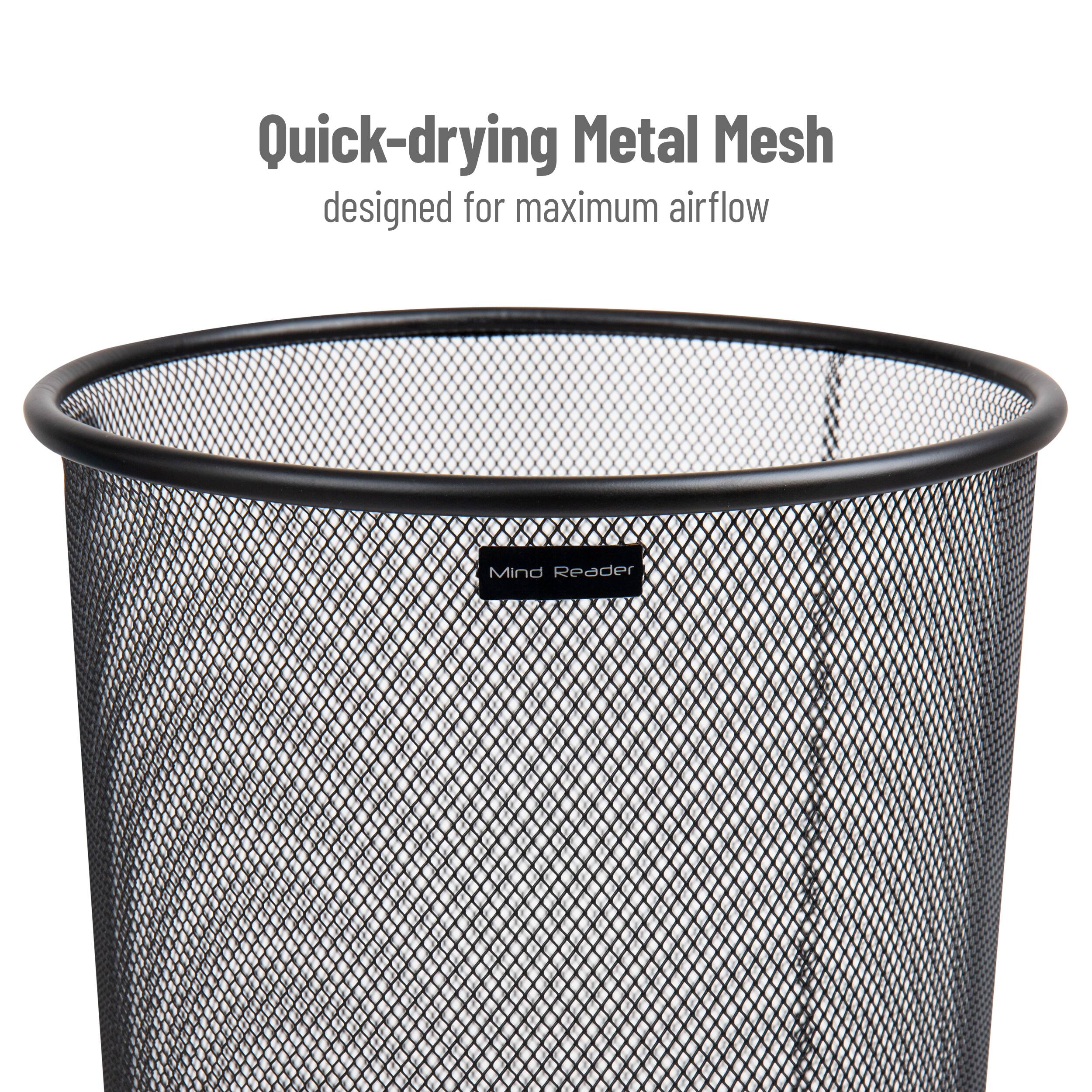 Mind Reader Network Collection Metal Mesh Umbrella Stands, 2ct.