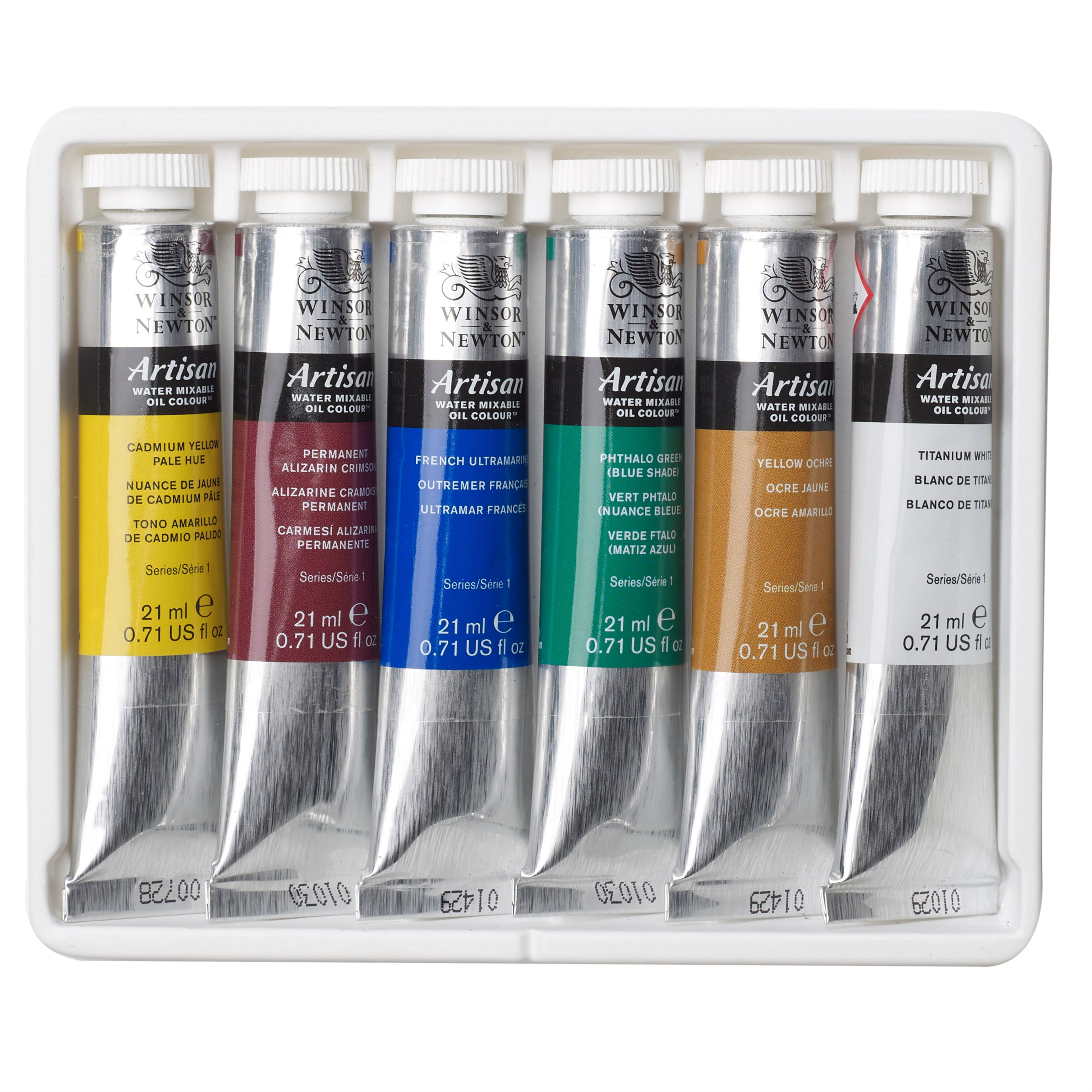 Winsor &#x26; Newton&#x2122; Artisan Water Mixable Oil Colour&#x2122; 6 Color Starter Set