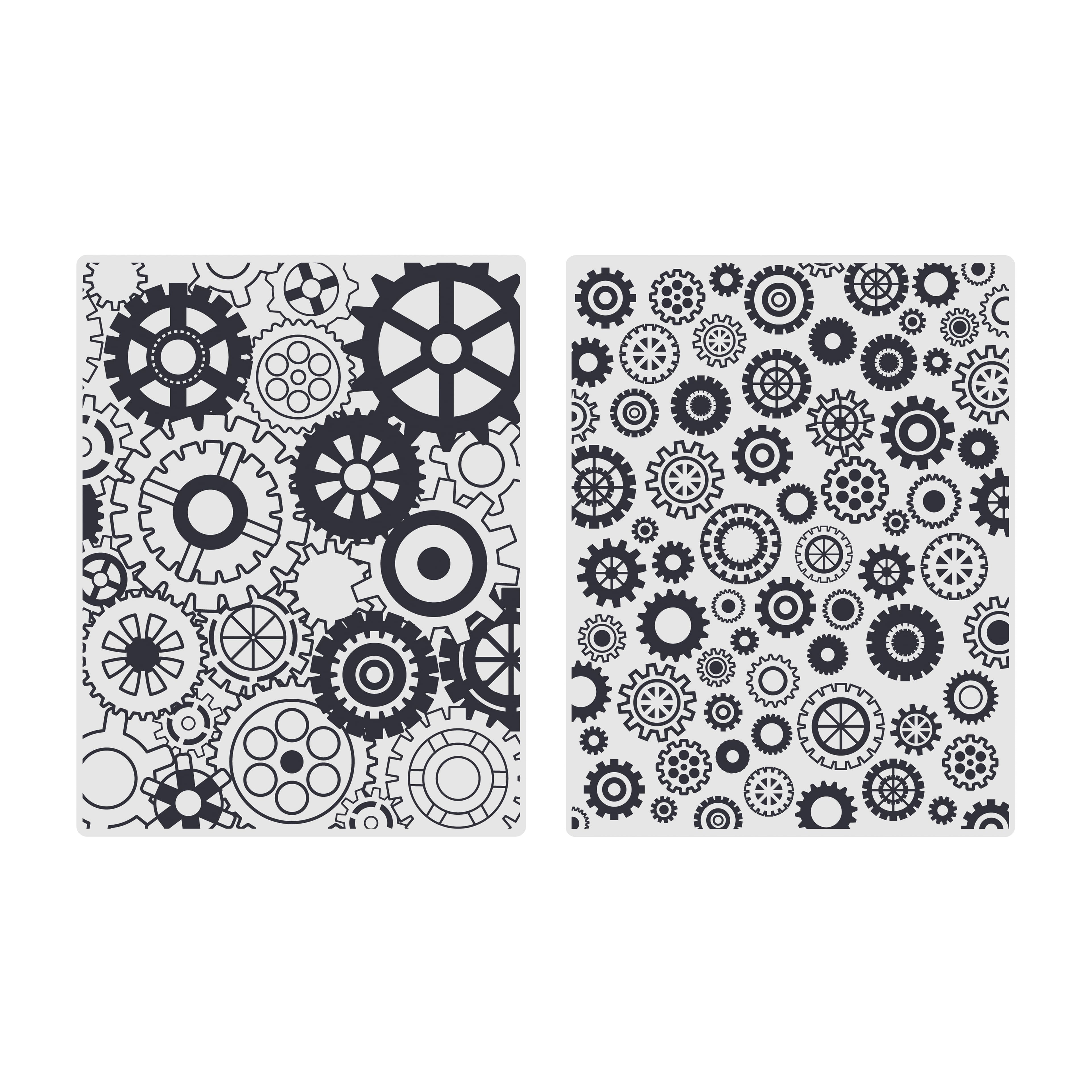 Gears Embossing Folders Set by Recollections&#x2122;