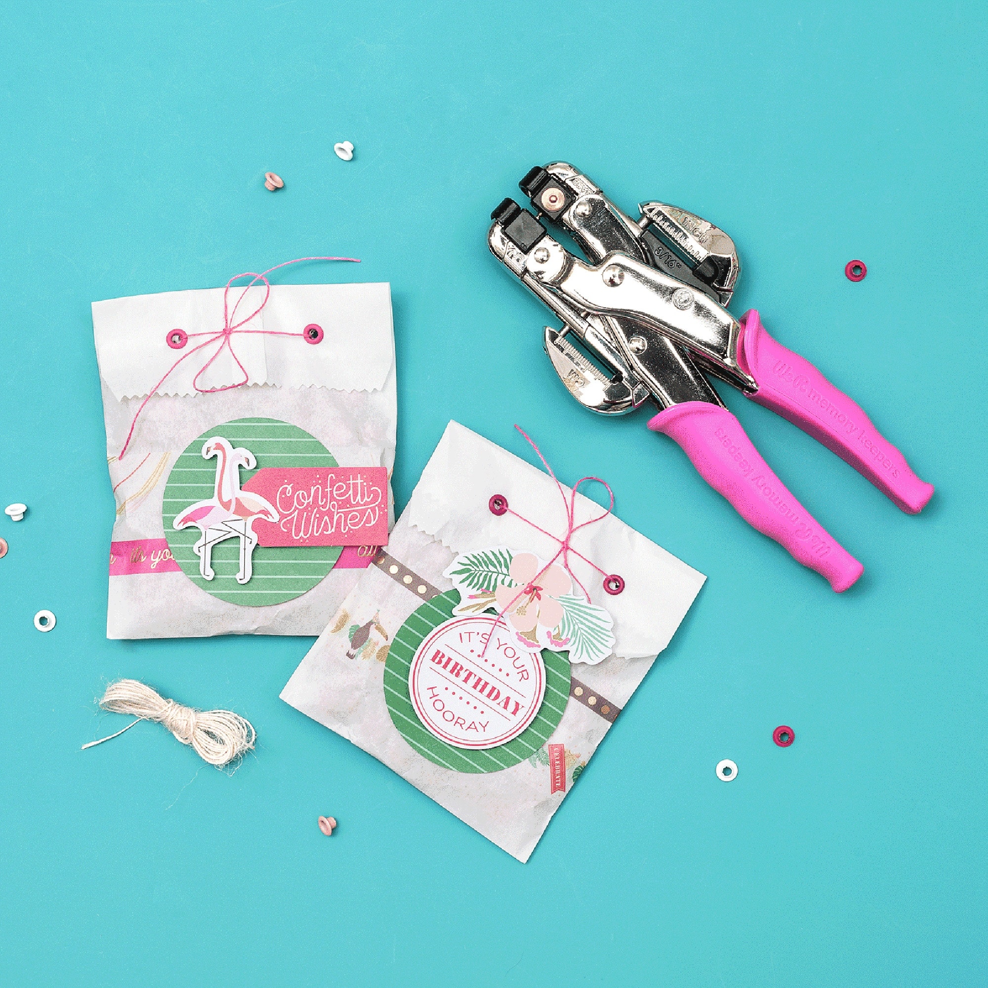 We R Memory Keepers® Crop-A-Dile® Pink Punch Kit