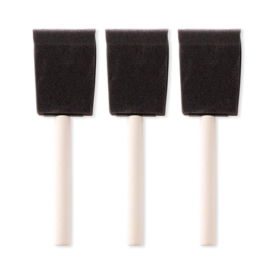  300 Count 1 Inch Sponge Brushes for Painting Wood Handle Foam  Brushes Small Lightweight Paint Sponges for DIY Crafts Acrylics Stains  Varnishes : Arts, Crafts & Sewing