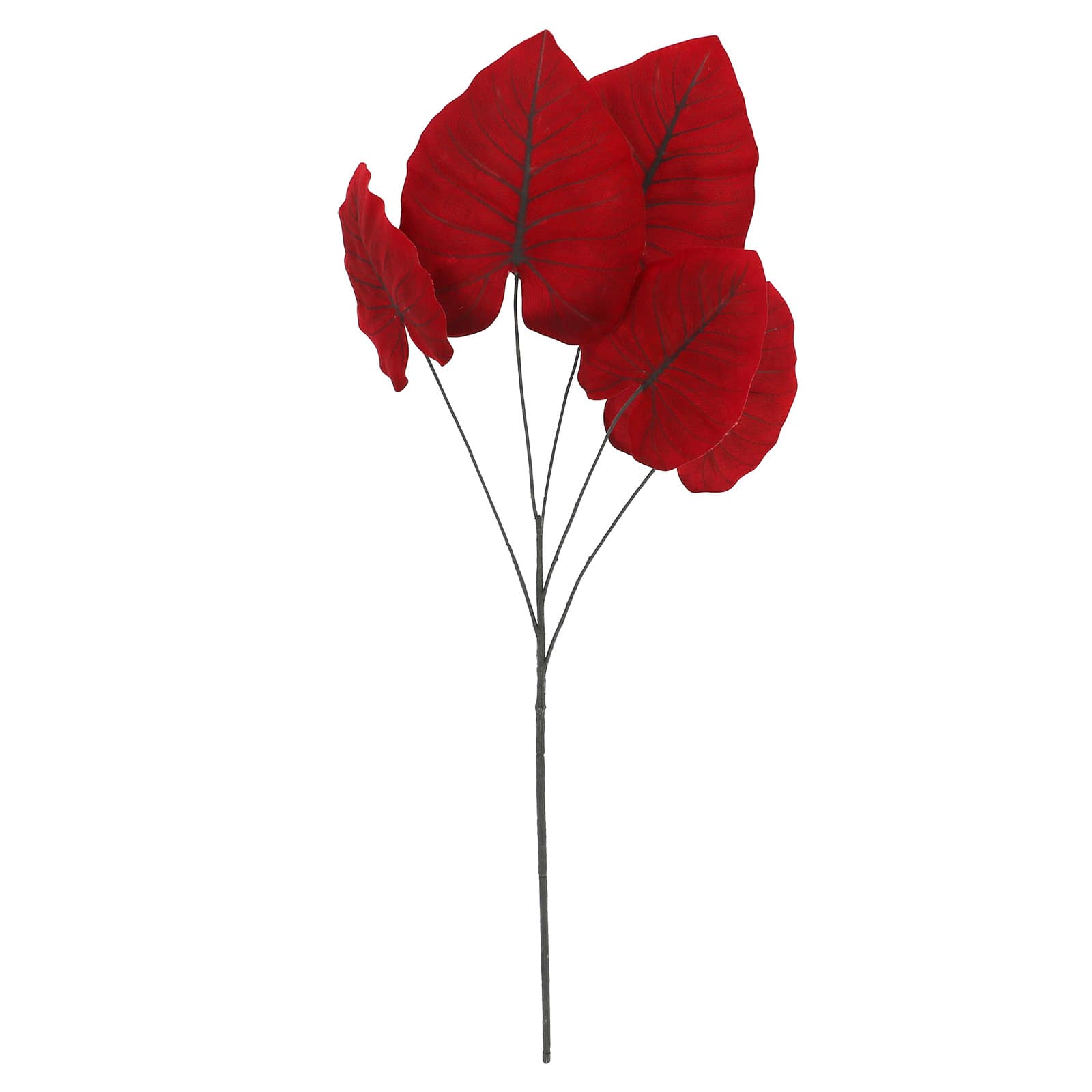 32&#x22; Red Dasheen Leaves Stem by Ashland&#xAE;