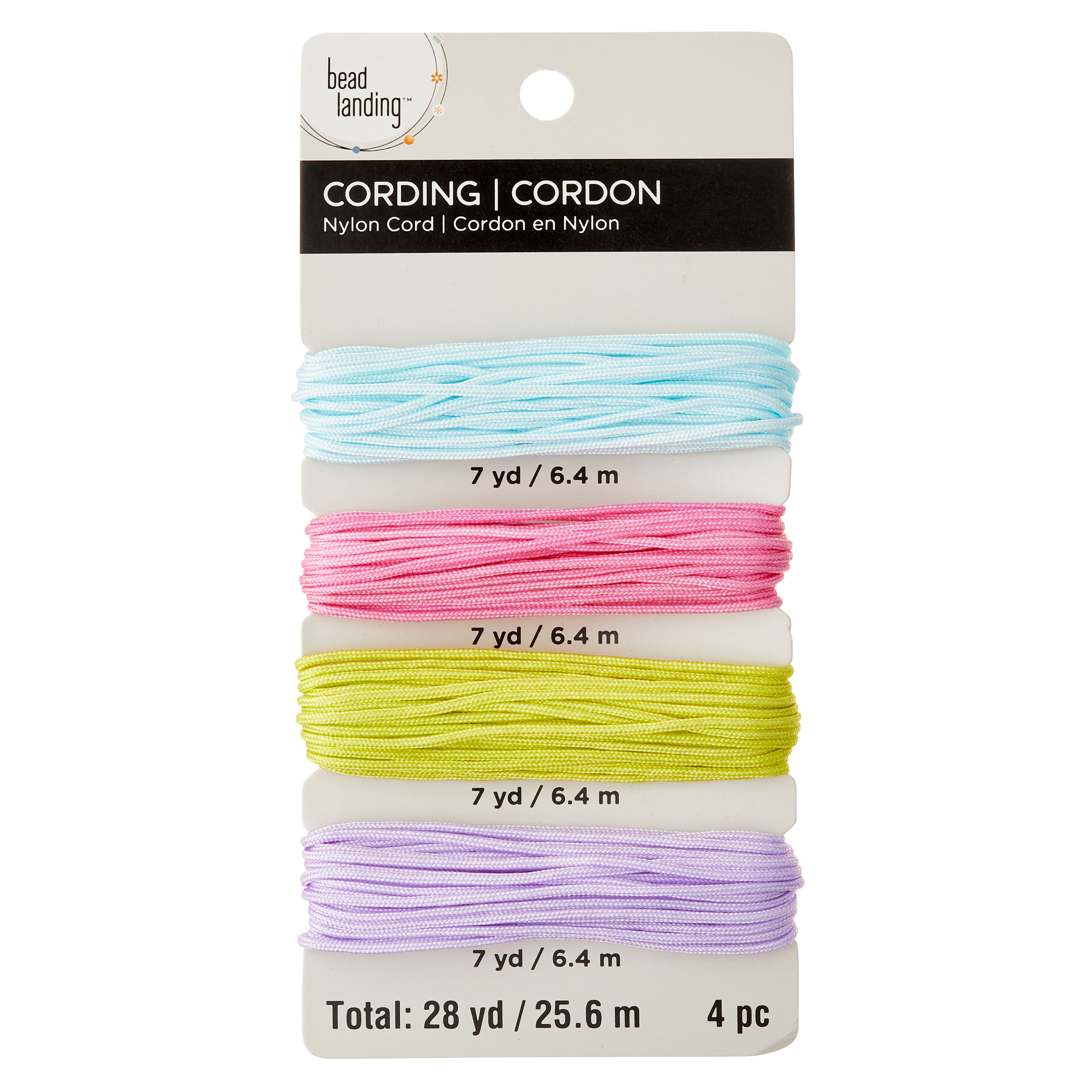 Bead Landing™ Nylon Cord, Pastels