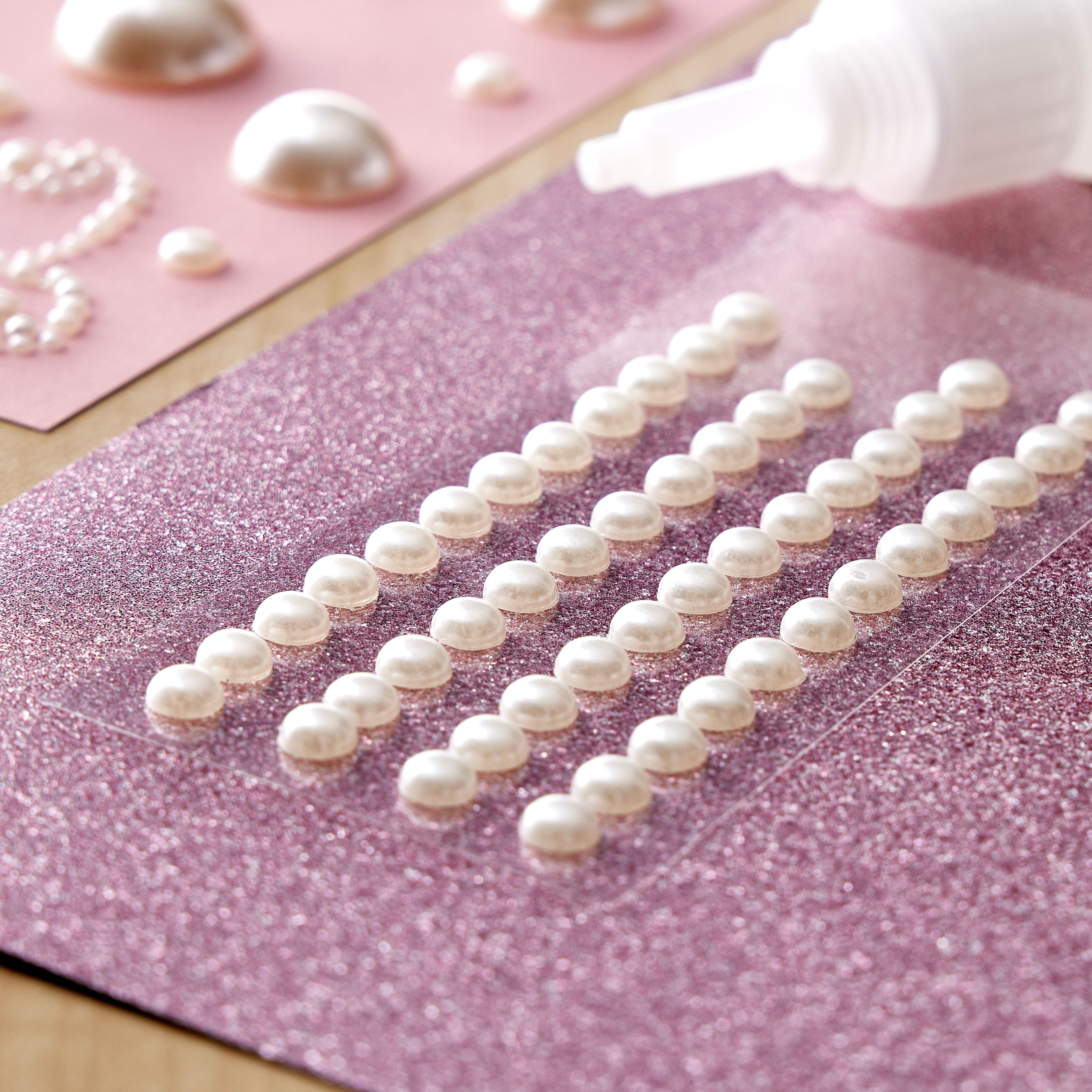 12 Packs: 40 ct. (480 total) White Faux Pearl Embellishments by Recollections™