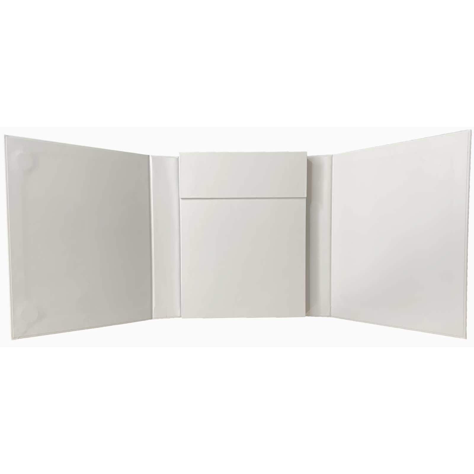 49 And Market Foundations White Memory Keeper Tri-Fold