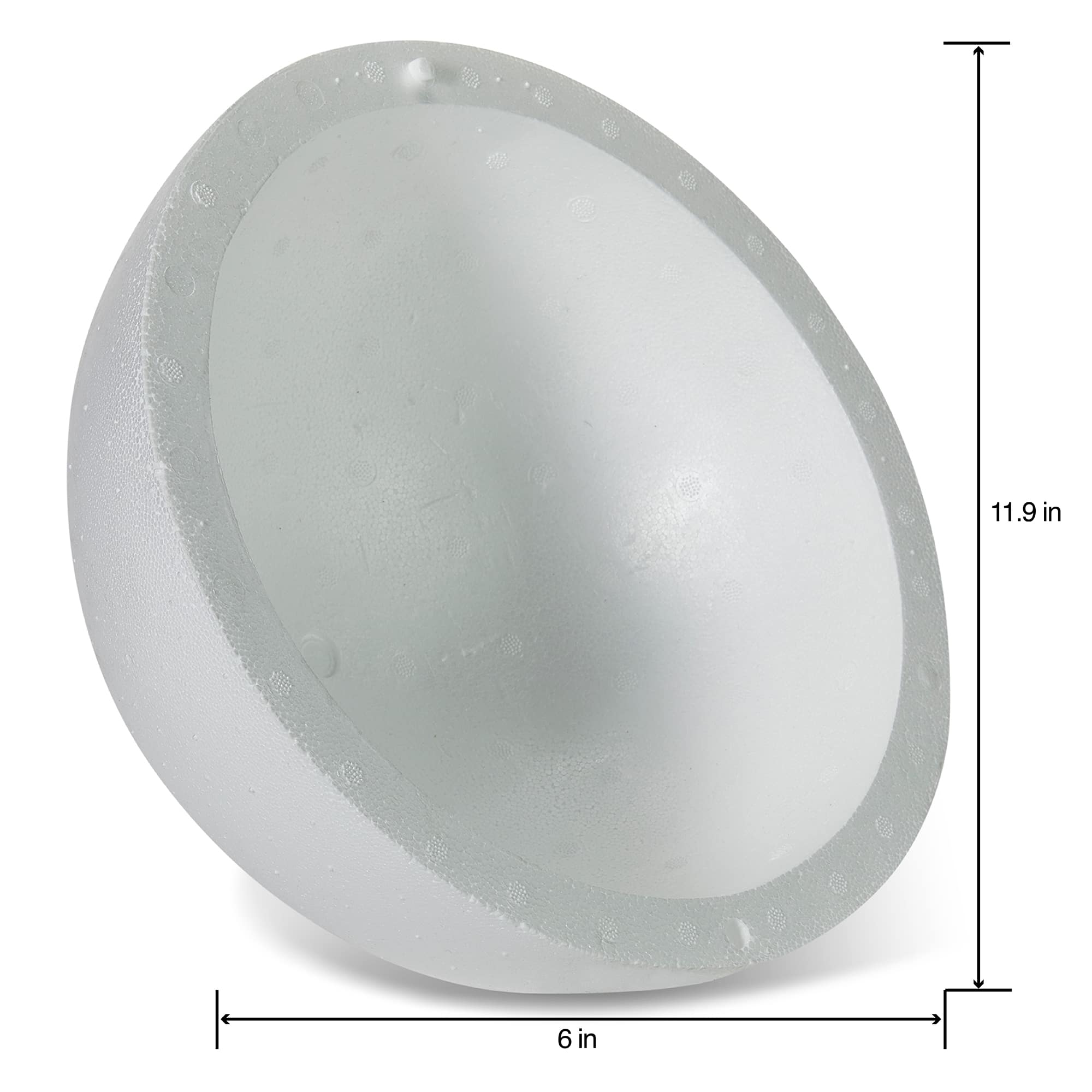 FloraCraft® SmoothFōM® 11.9" Hollow Foam Half Ball