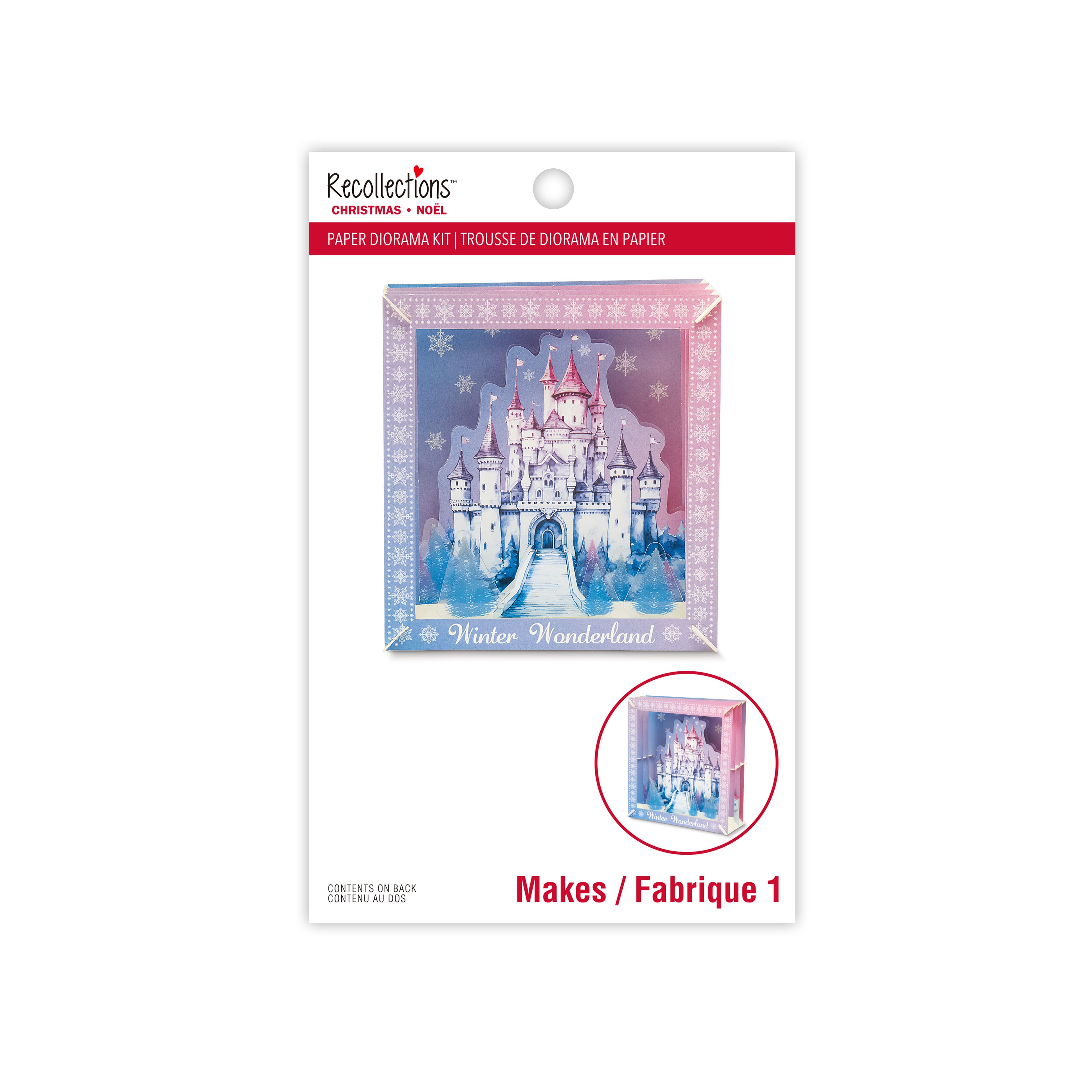 Castle Paper Diorama Kit by Recollections&#x2122;