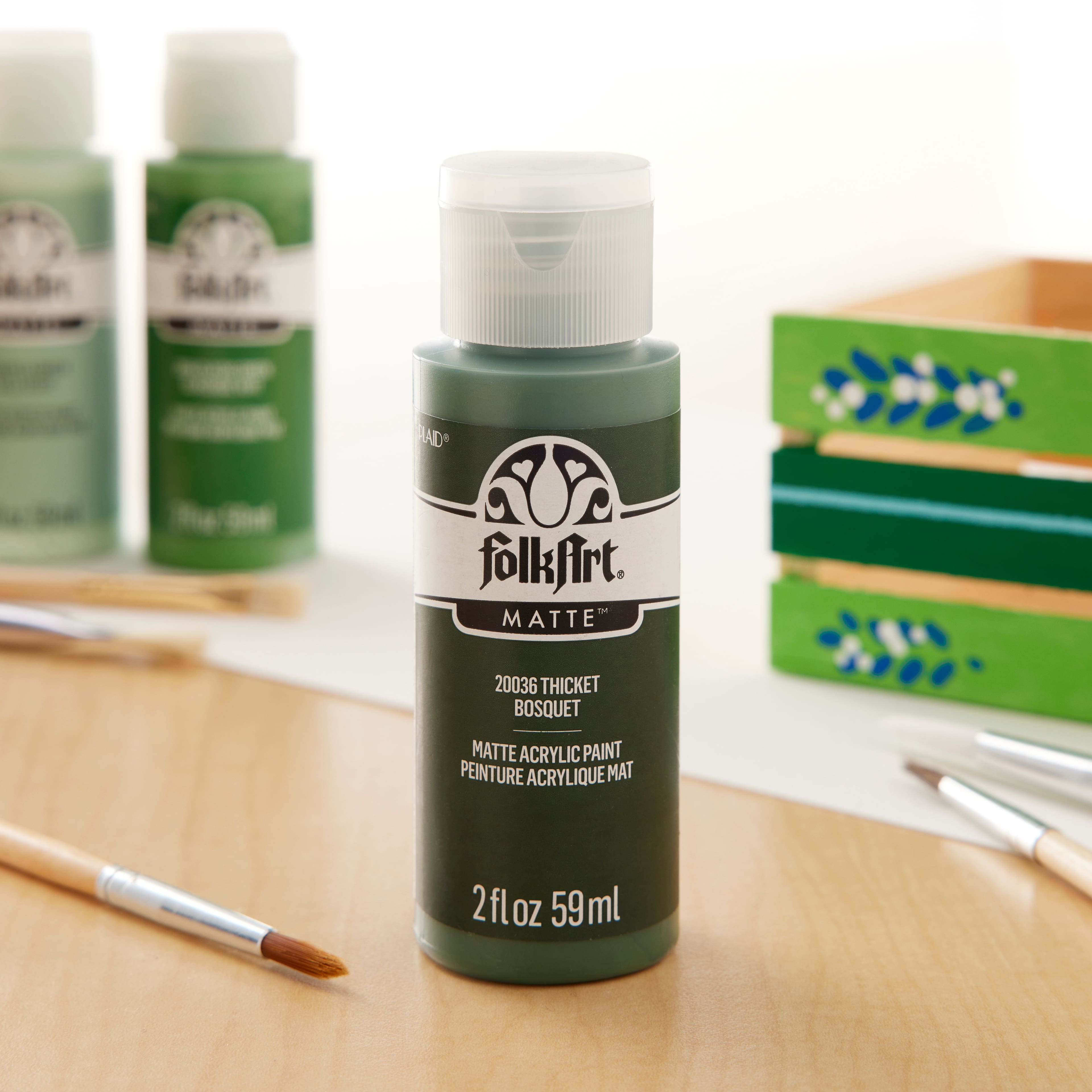 12 Pack: FolkArt&#xAE; Matte Acrylic Paint