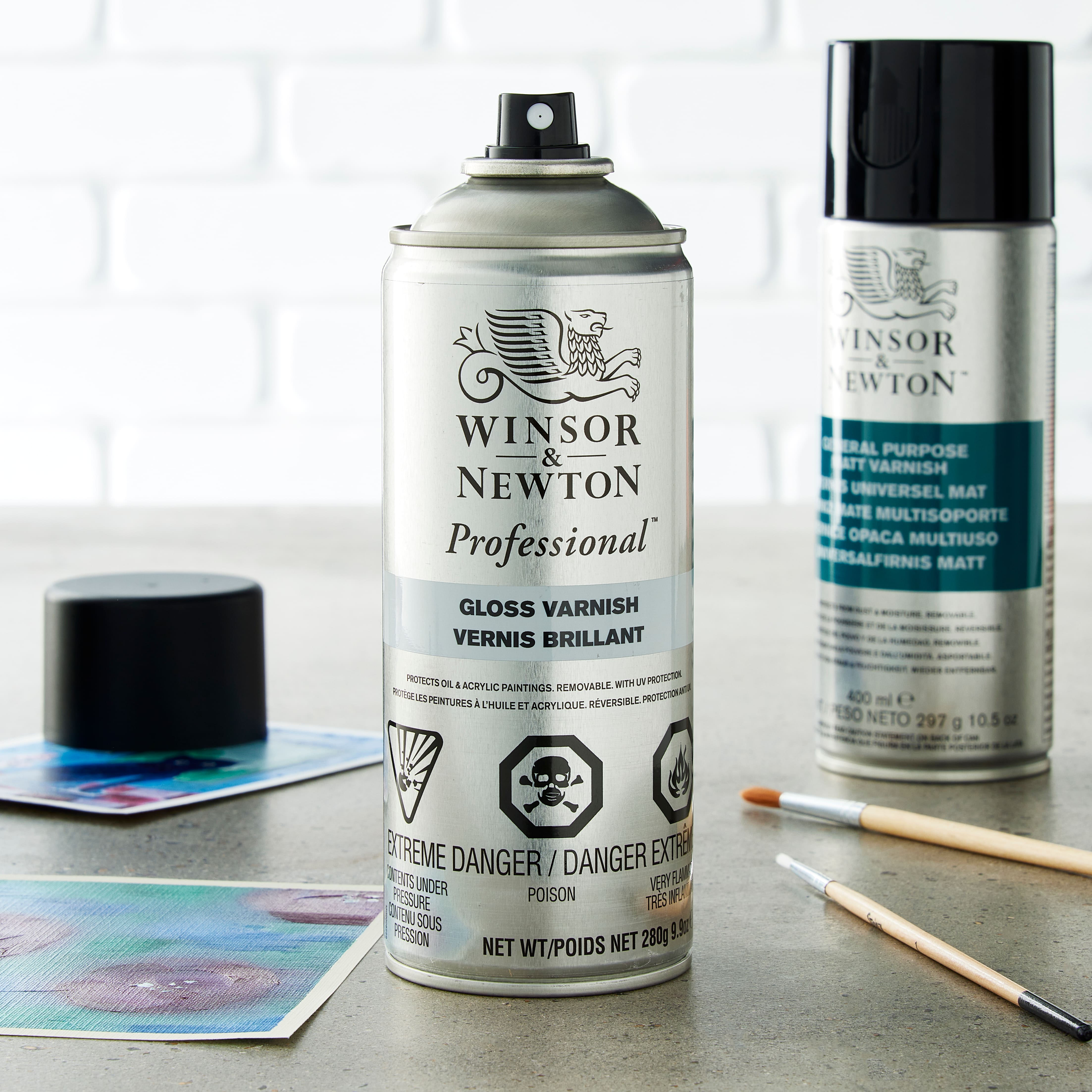 Soluvar Gloss Varnish Spray