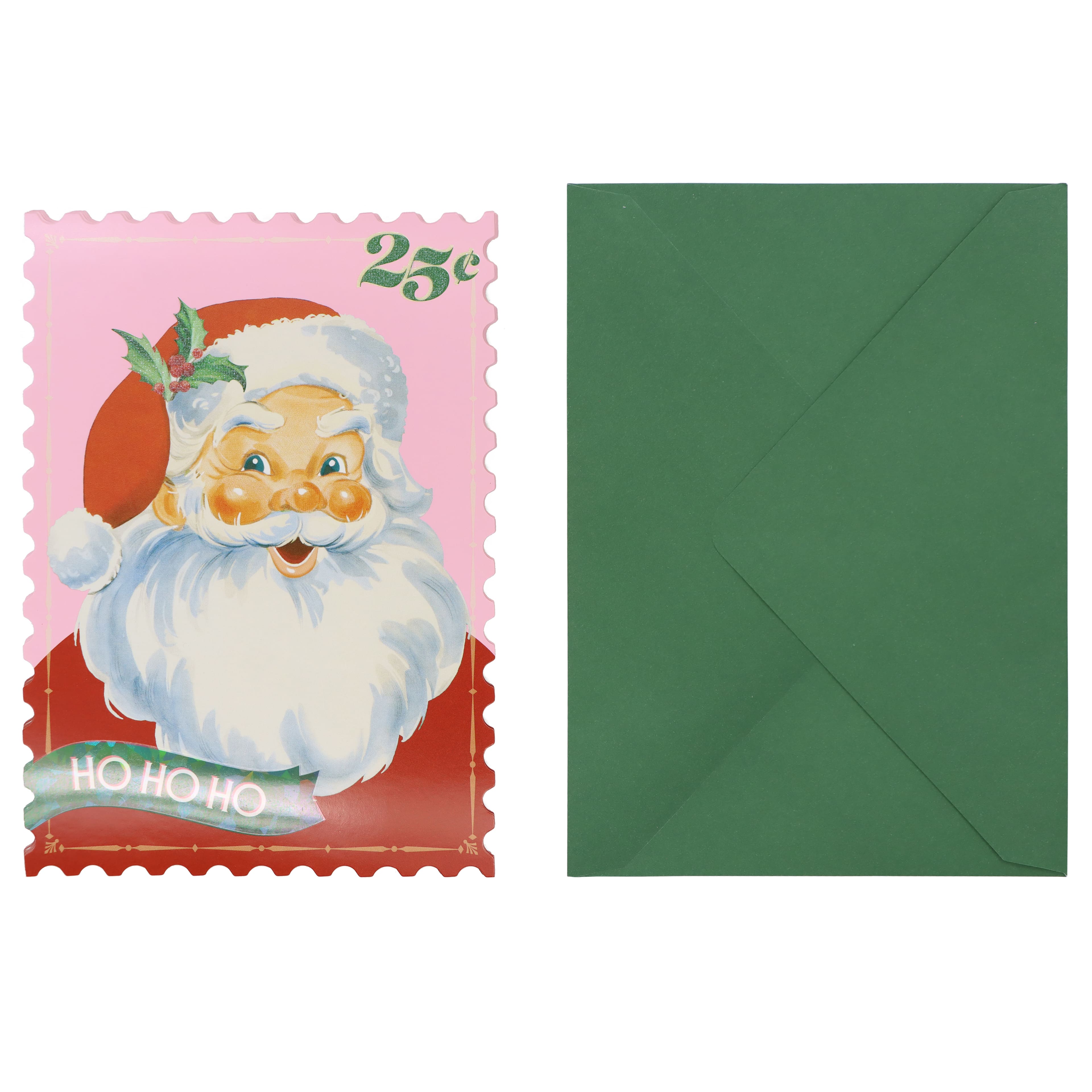 Santa Stamp Card &#x26; Envelope Set by Recollections&#x2122;