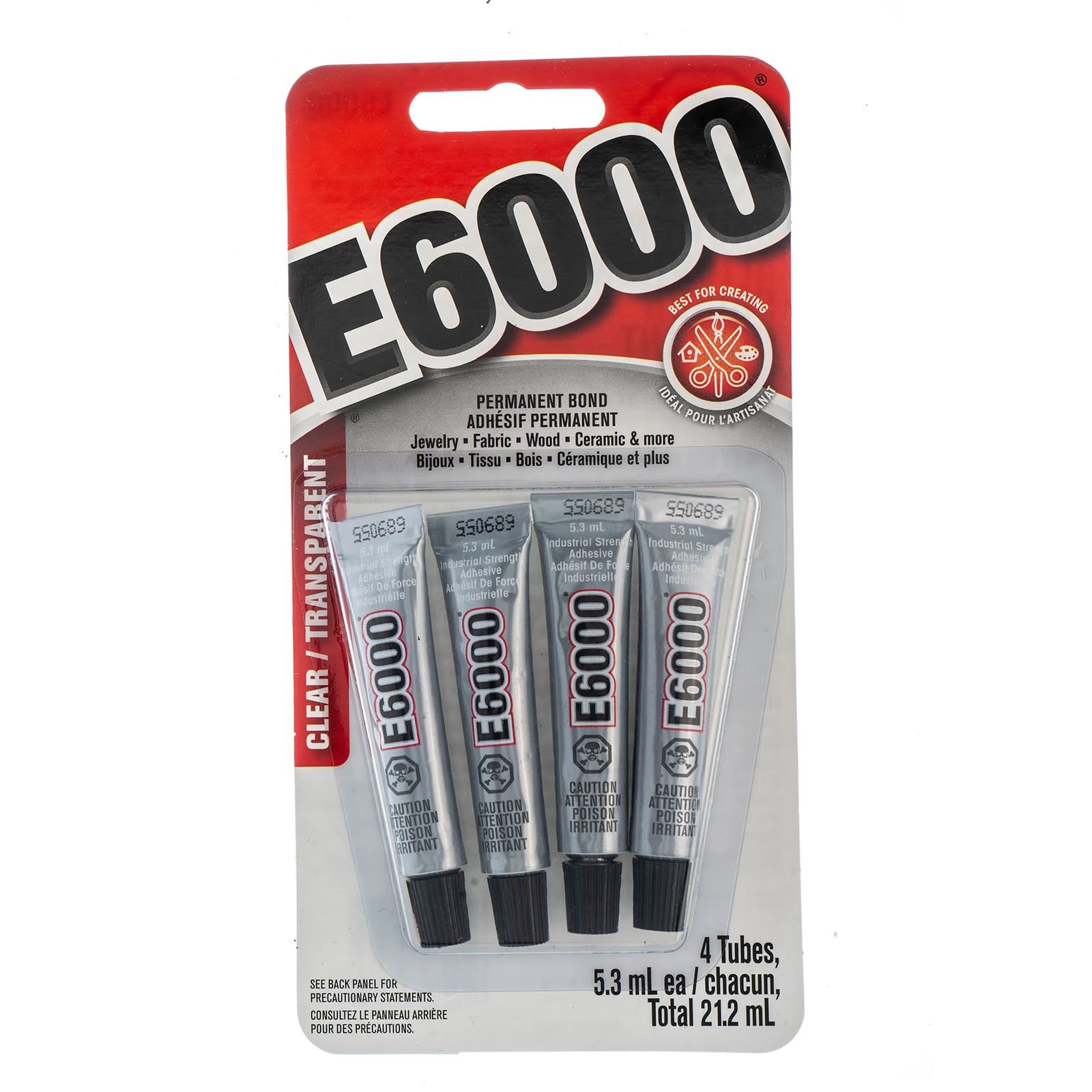 E6000&#xAE; Transparent Mini Crafting Adhesive Glue Multipack