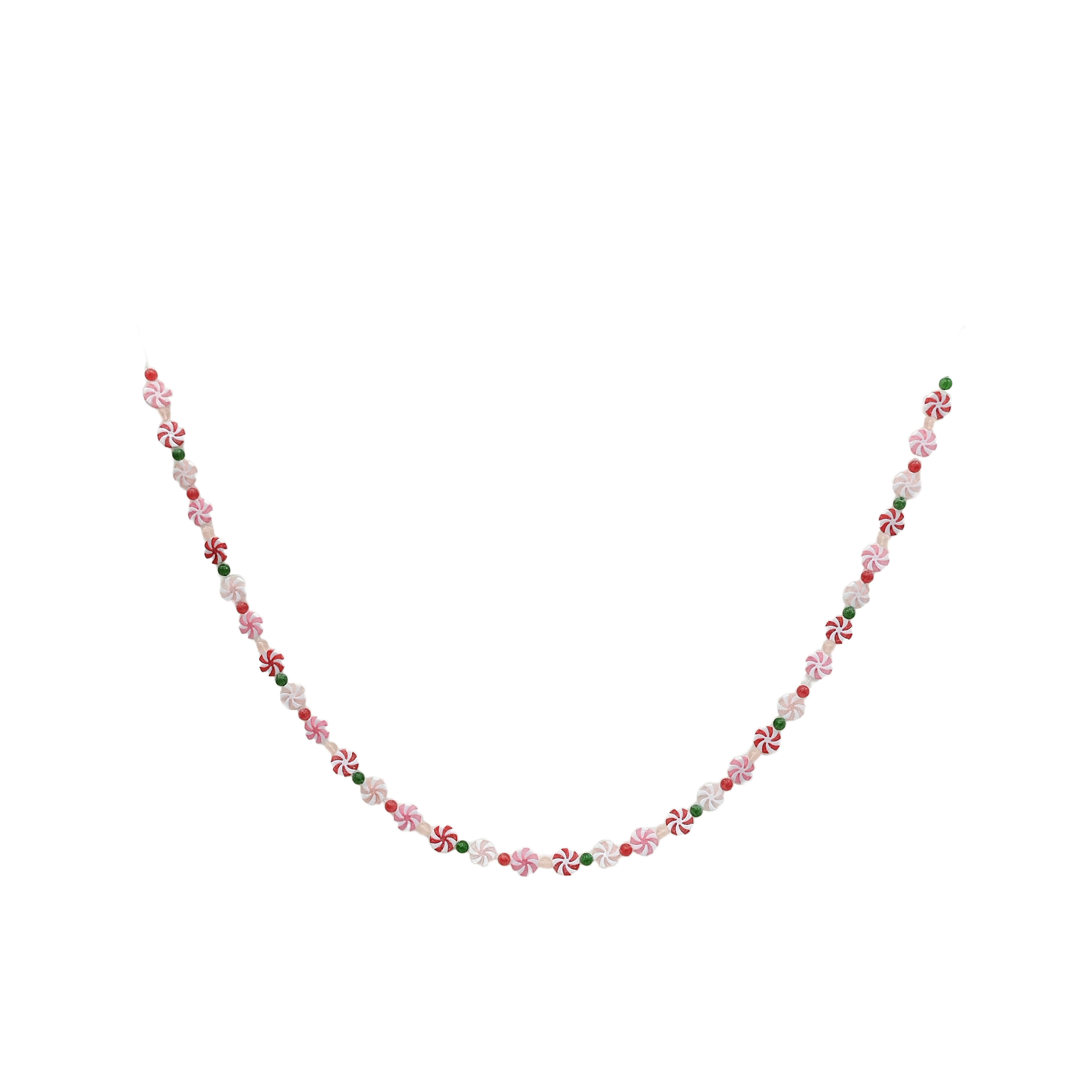6ft. Red &#x26; Pink Peppermint Garland by Ashland&#xAE;