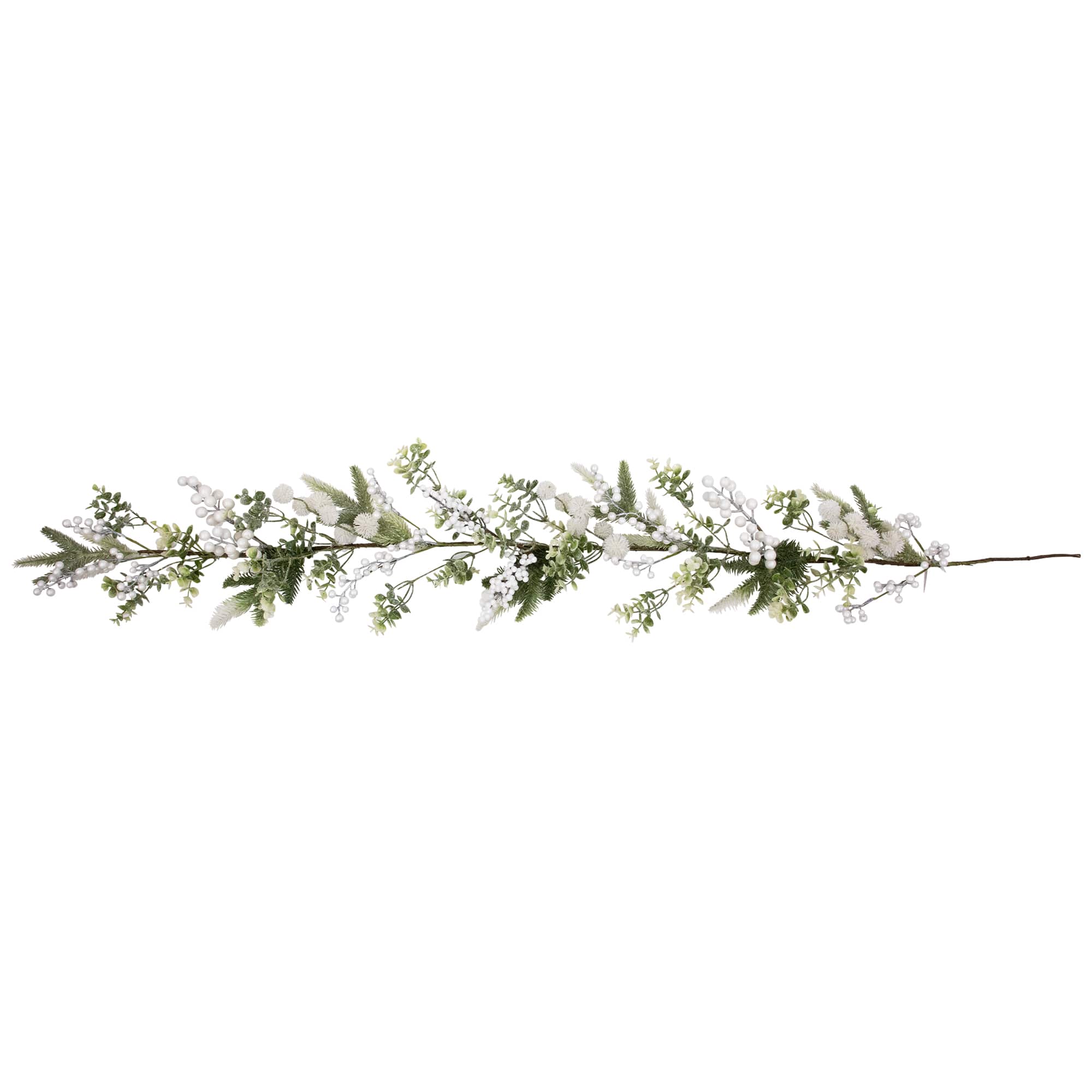 5ft. Glittered Berries & Eucalyptus Artificial Christmas Garland