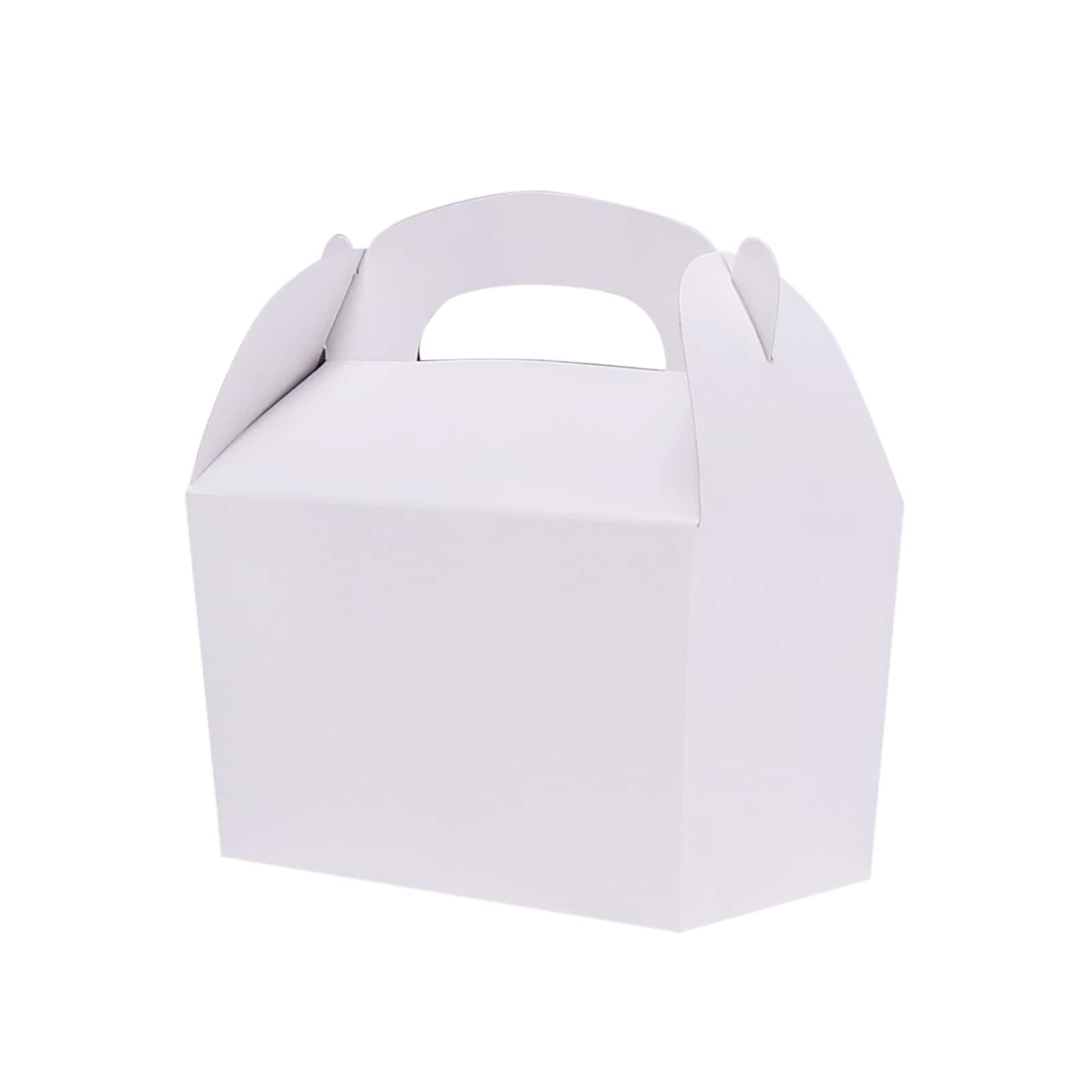 12 Packs: 10 ct. (120 total) White Gable Boxes by Celebrate It™