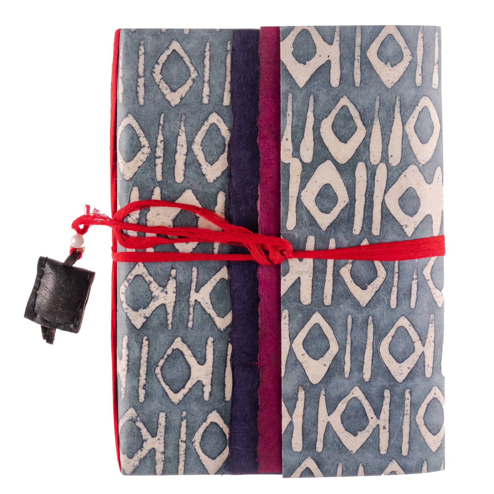 Lama Li Mixed Media Tribal Journal, 6" x 8"