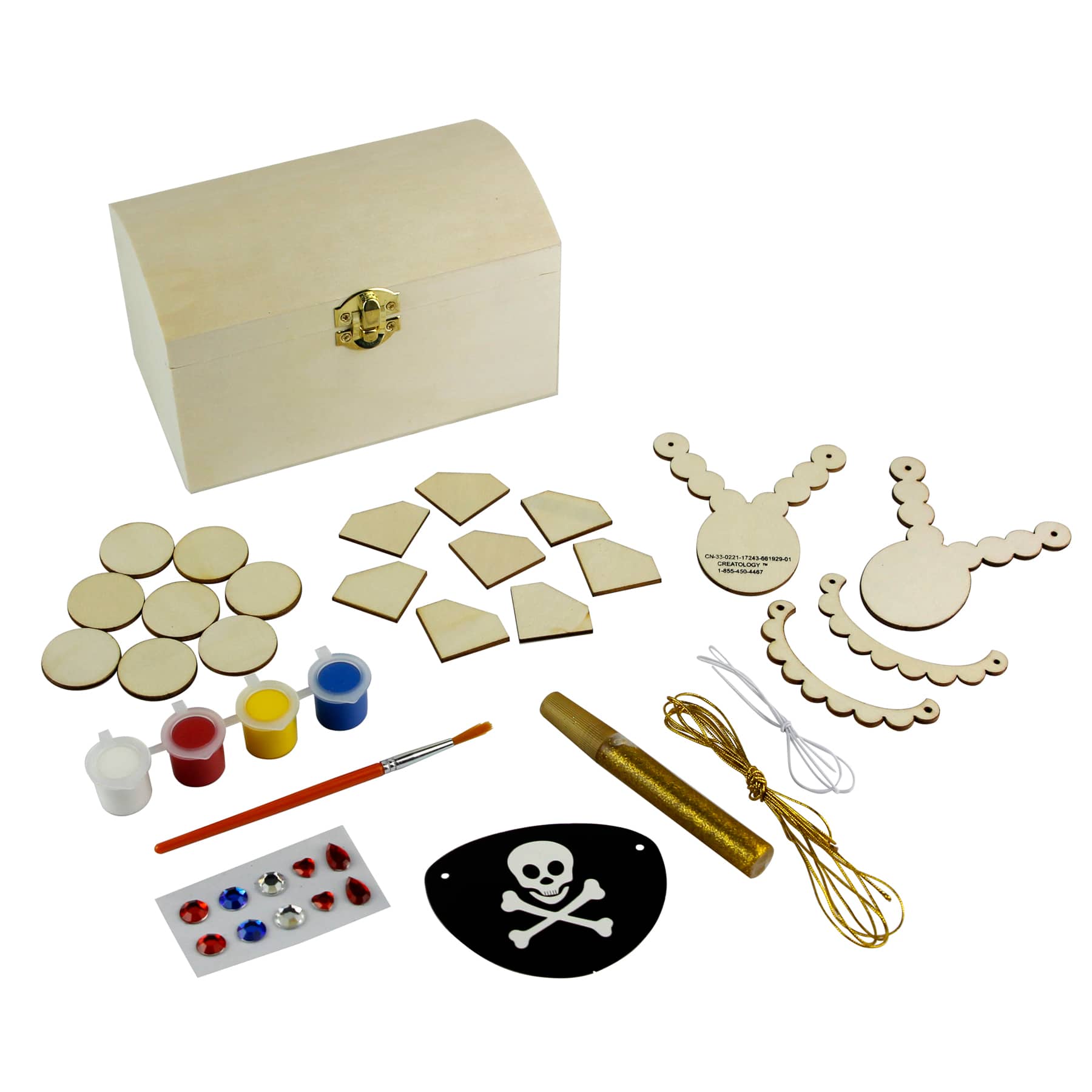 Color-In Wood Chest Kit by Creatology&#x2122;