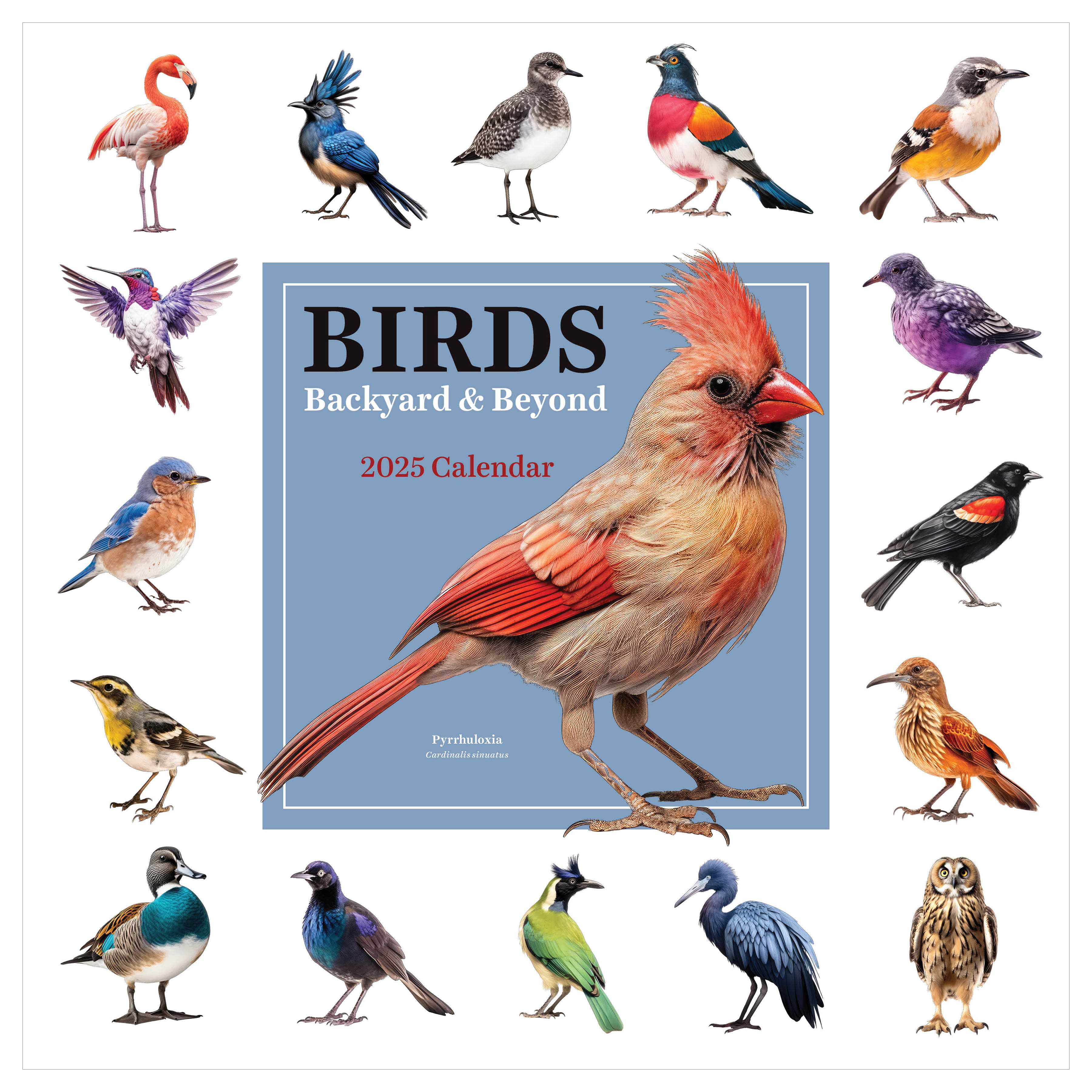 TF Publishing 2025 Birds Backyard & Beyond Wall Calendar Michaels